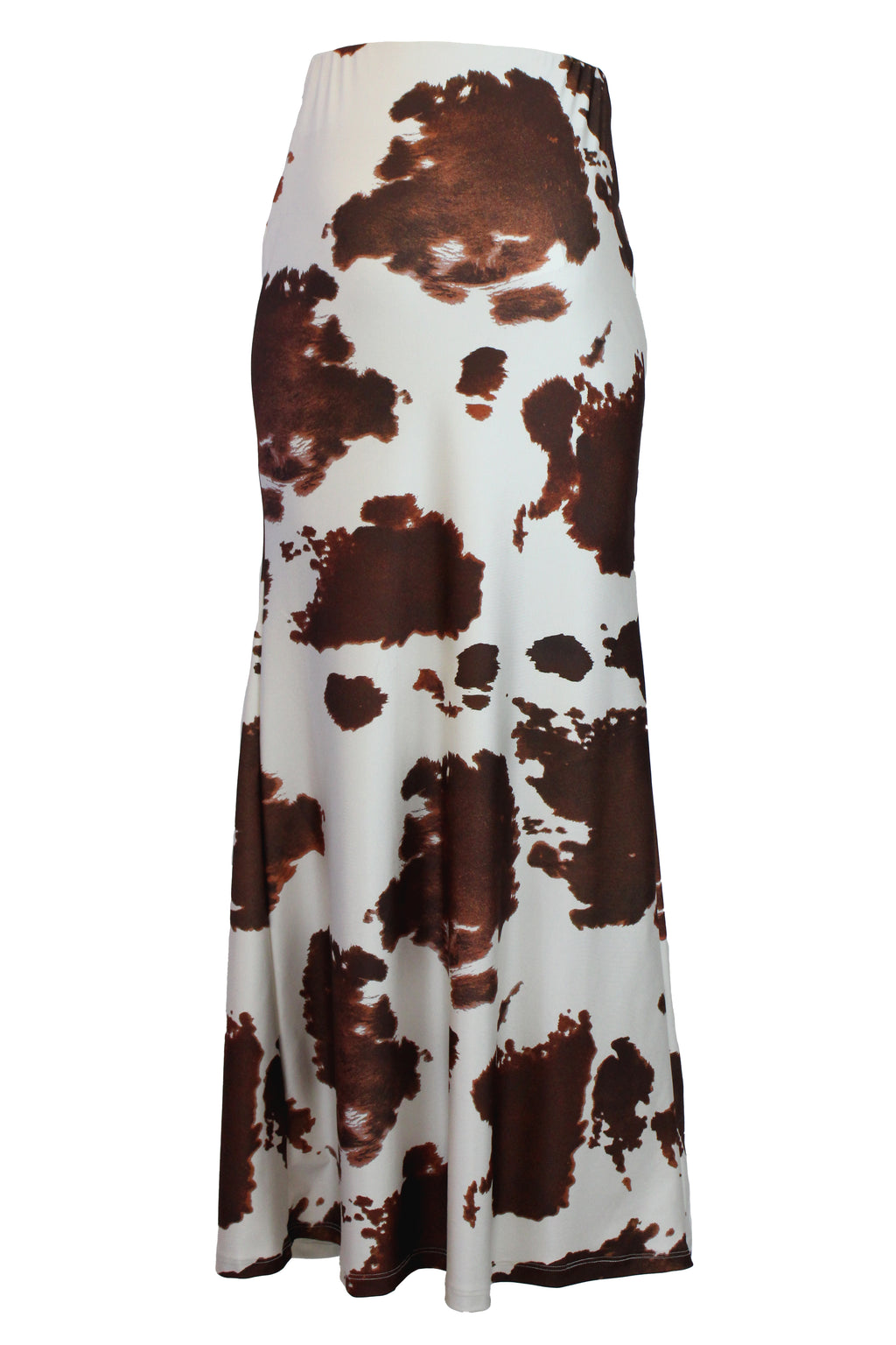 4101LVJ Falda Larga Licra Estampado Vaca