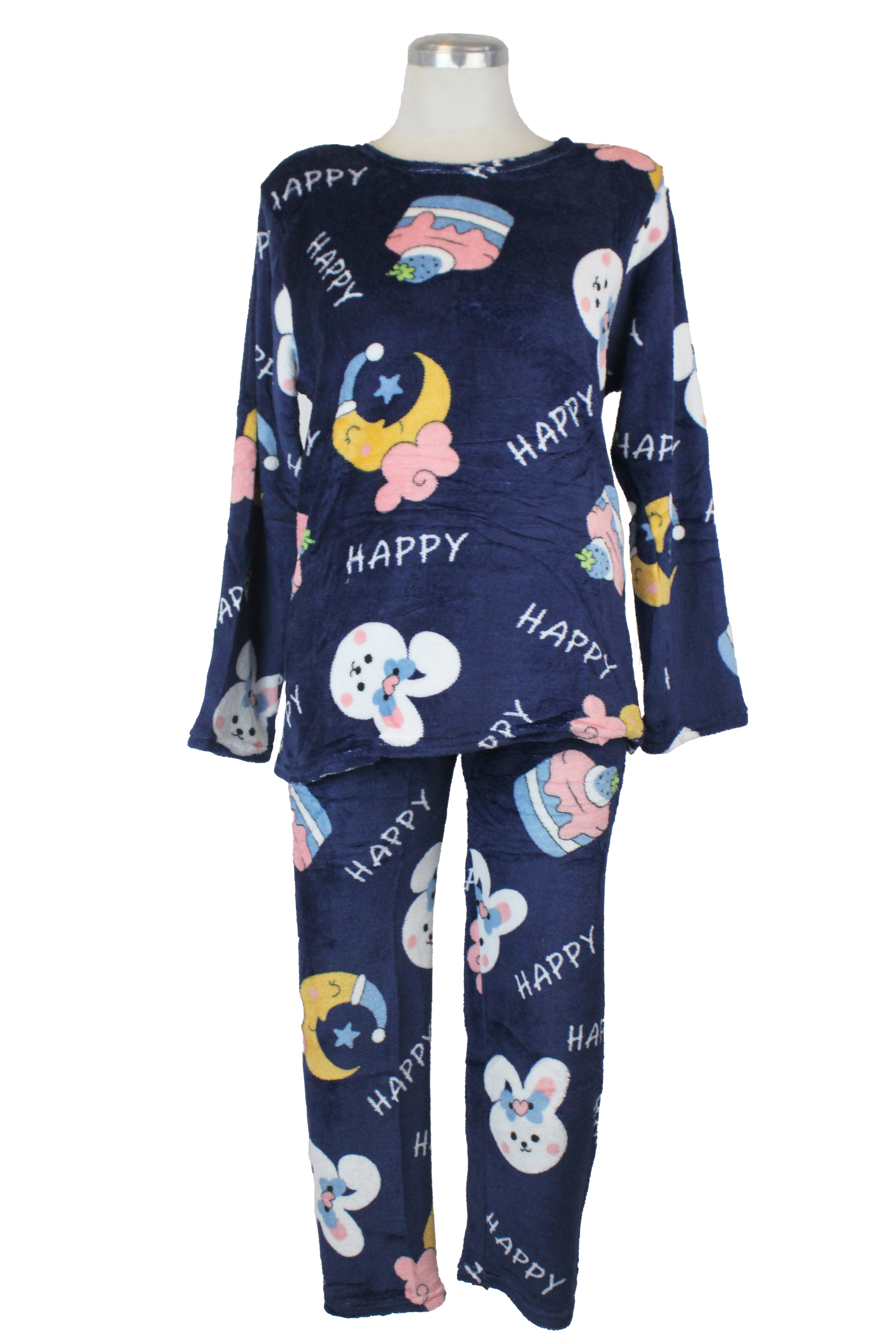 SUVD Pijama Polar Estampado Personajes