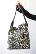 DJ001 Bolso Estampado Animal Print con Correa Negra