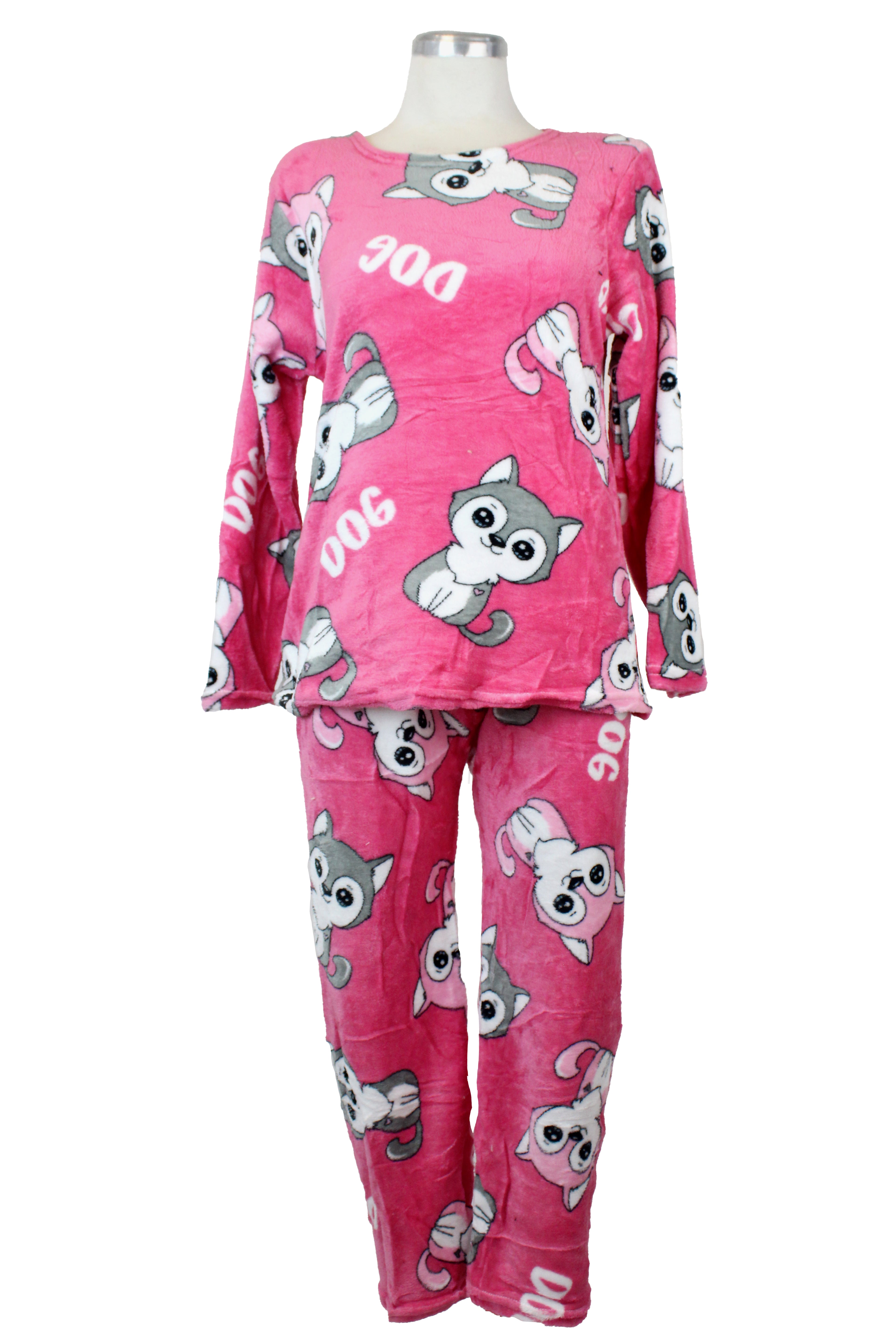 SUVD Pijama Polar Estampado Personajes