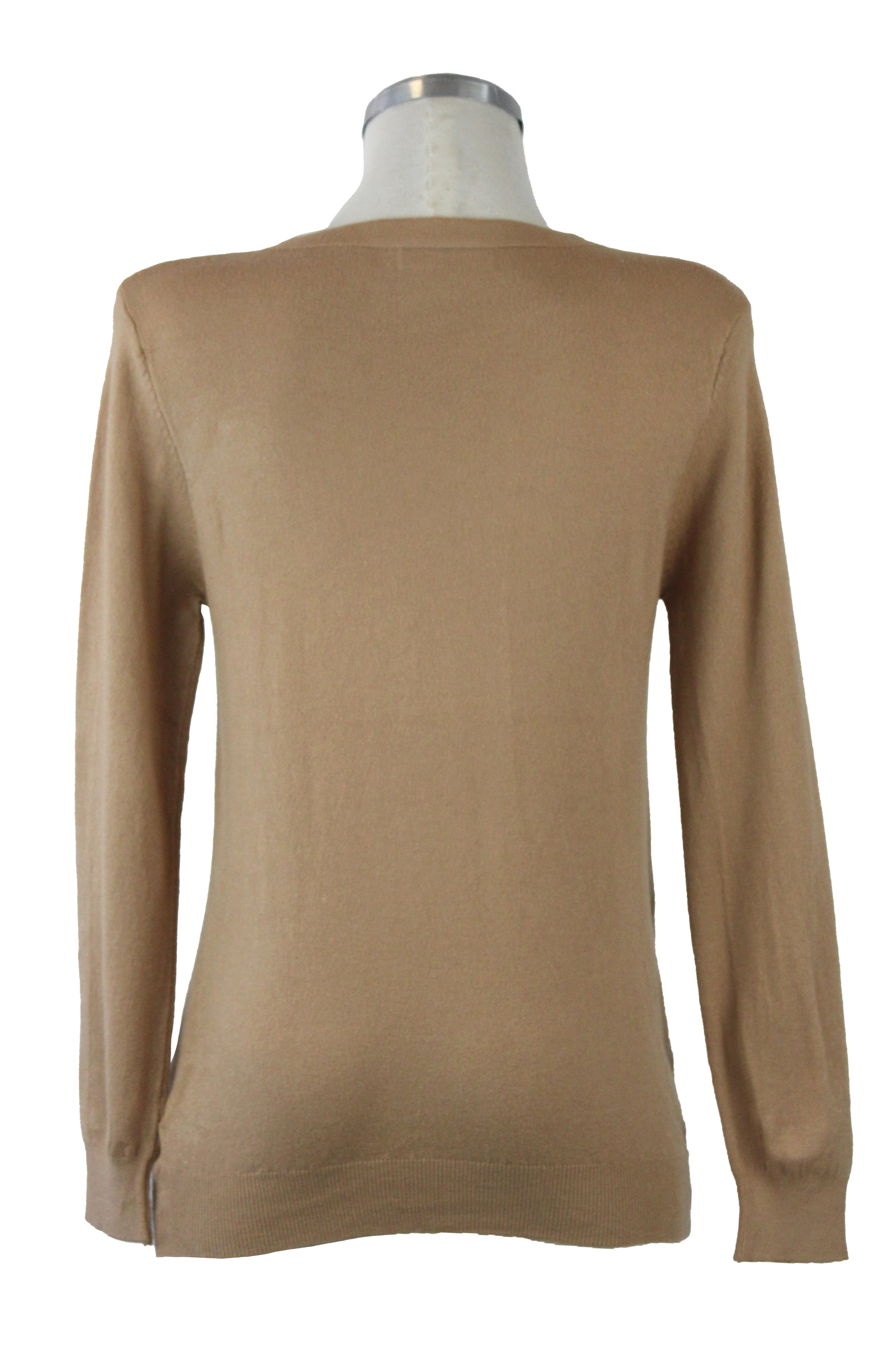 23-0032 Suéter Liso Cuello V