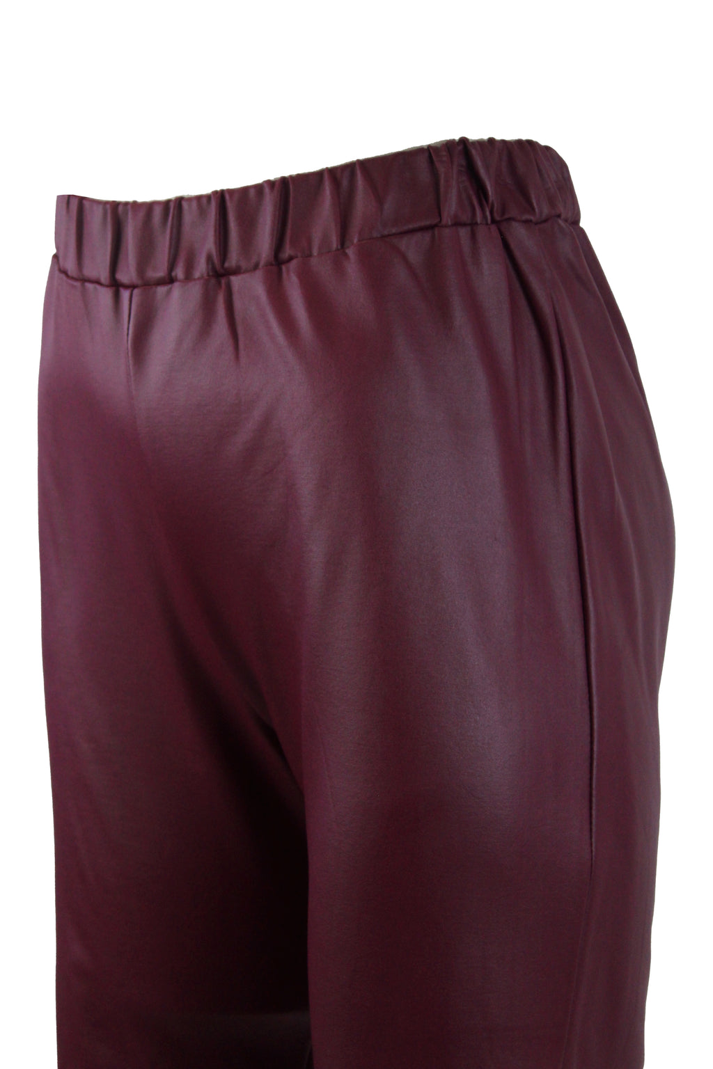 22284 Pantalón Semi Recto Vinipiel con Elástico