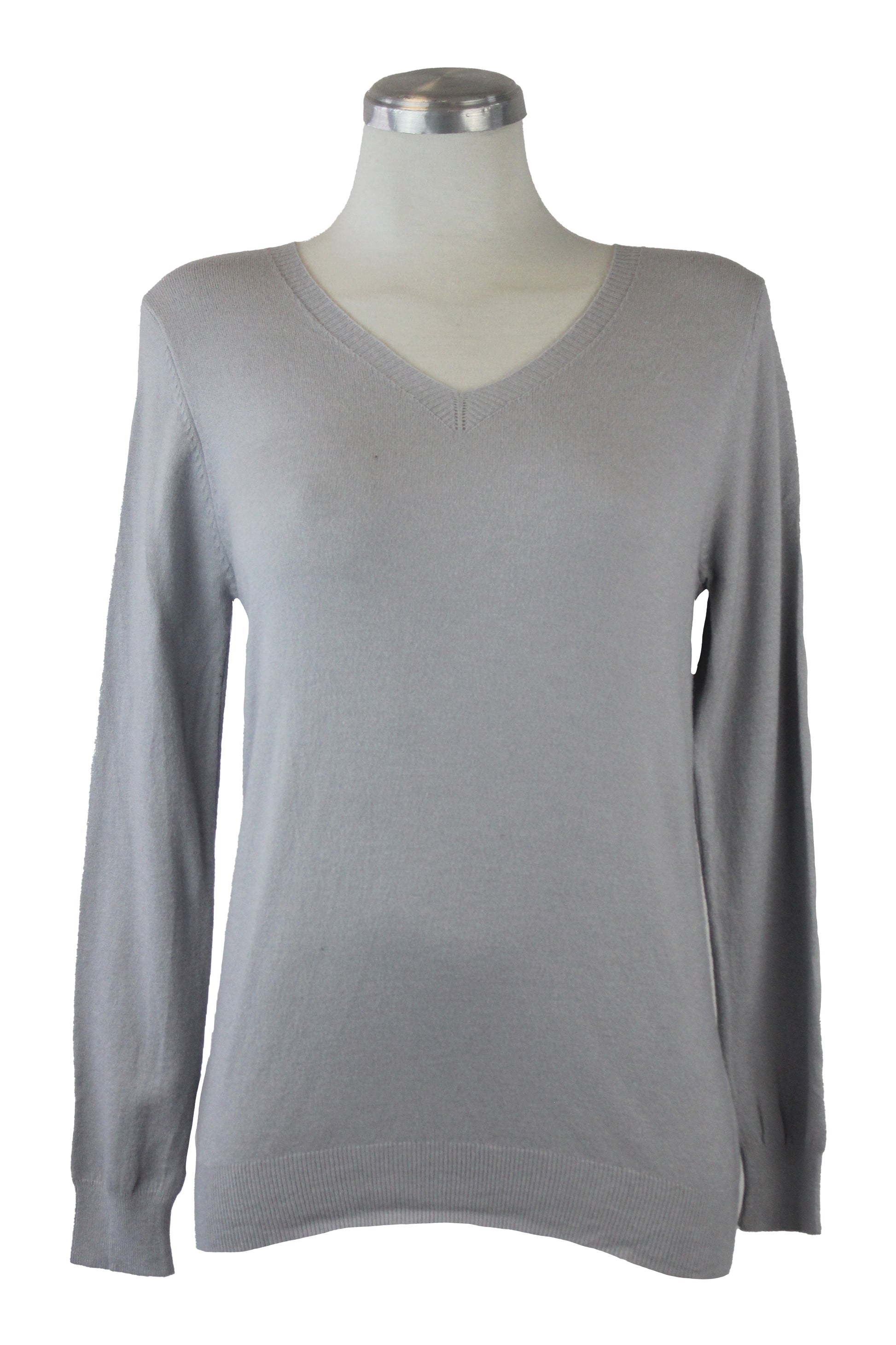 23-0032 Suéter Liso Cuello V