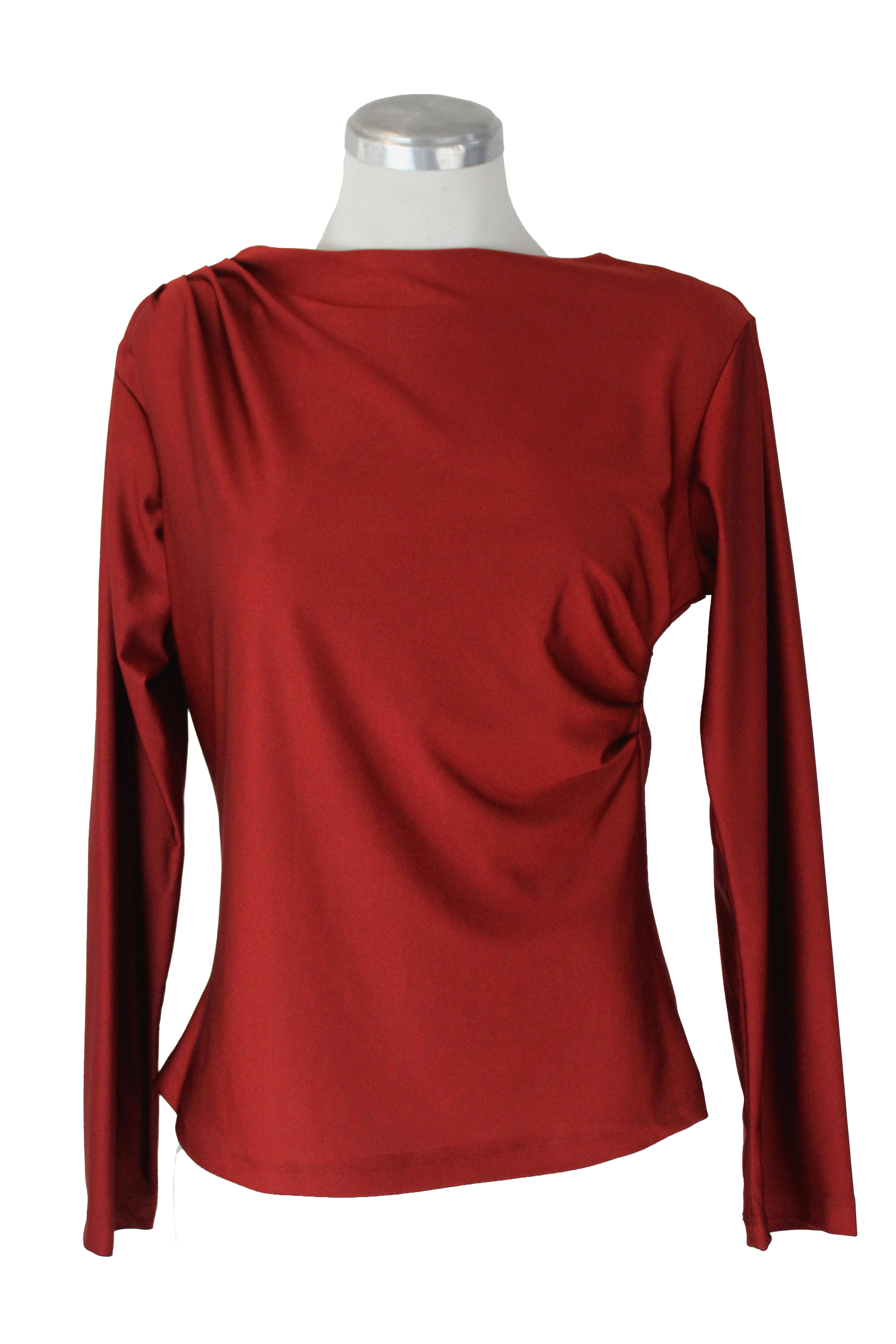 2448 Blusa Licra Tipo Satín