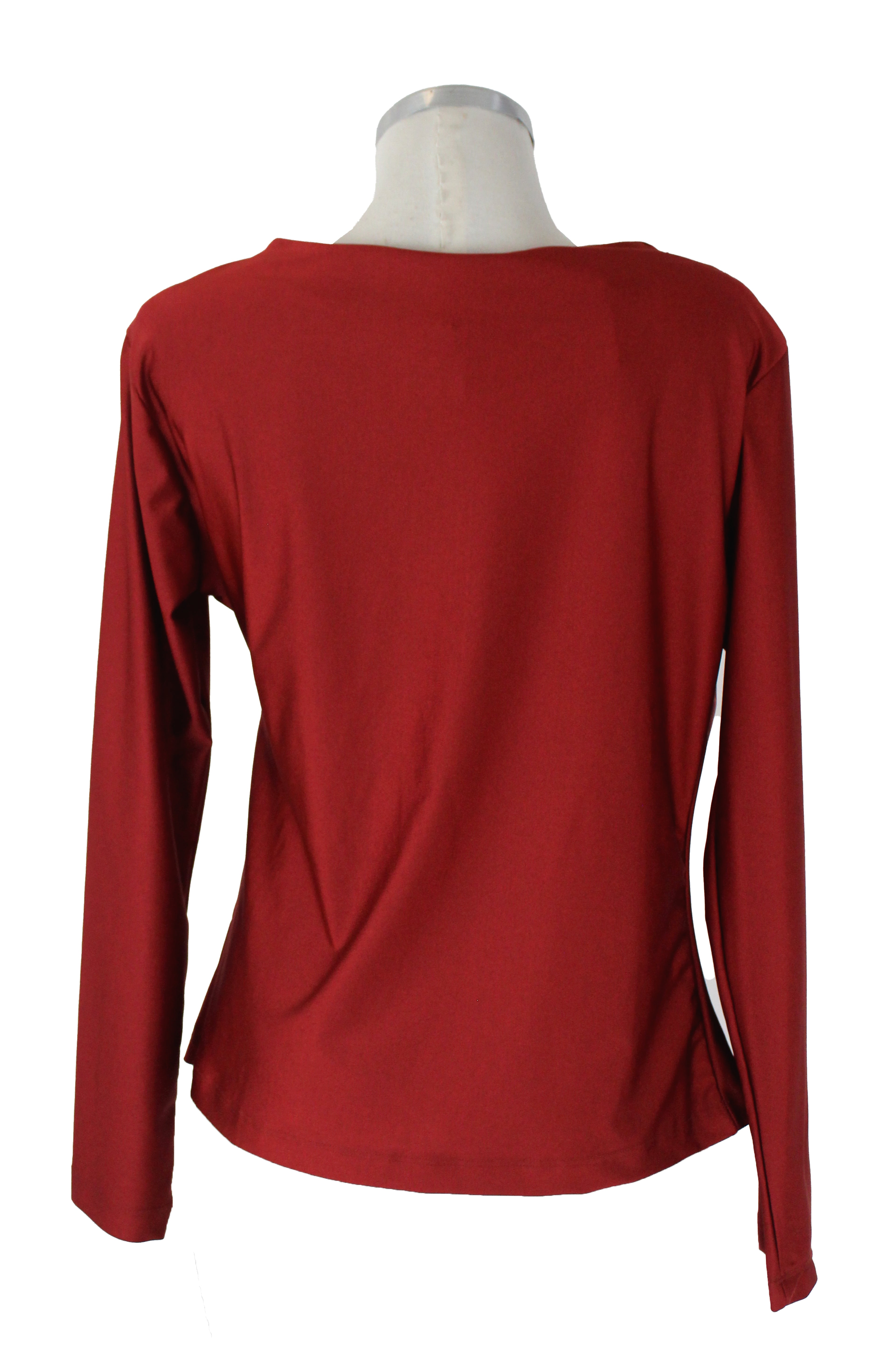 2448 Blusa Licra Tipo Satín