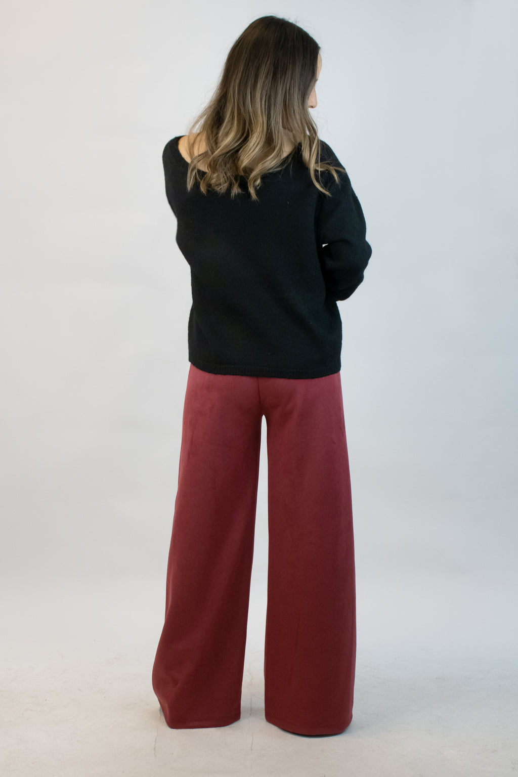 2564 Pantalón Gamuza Elástico