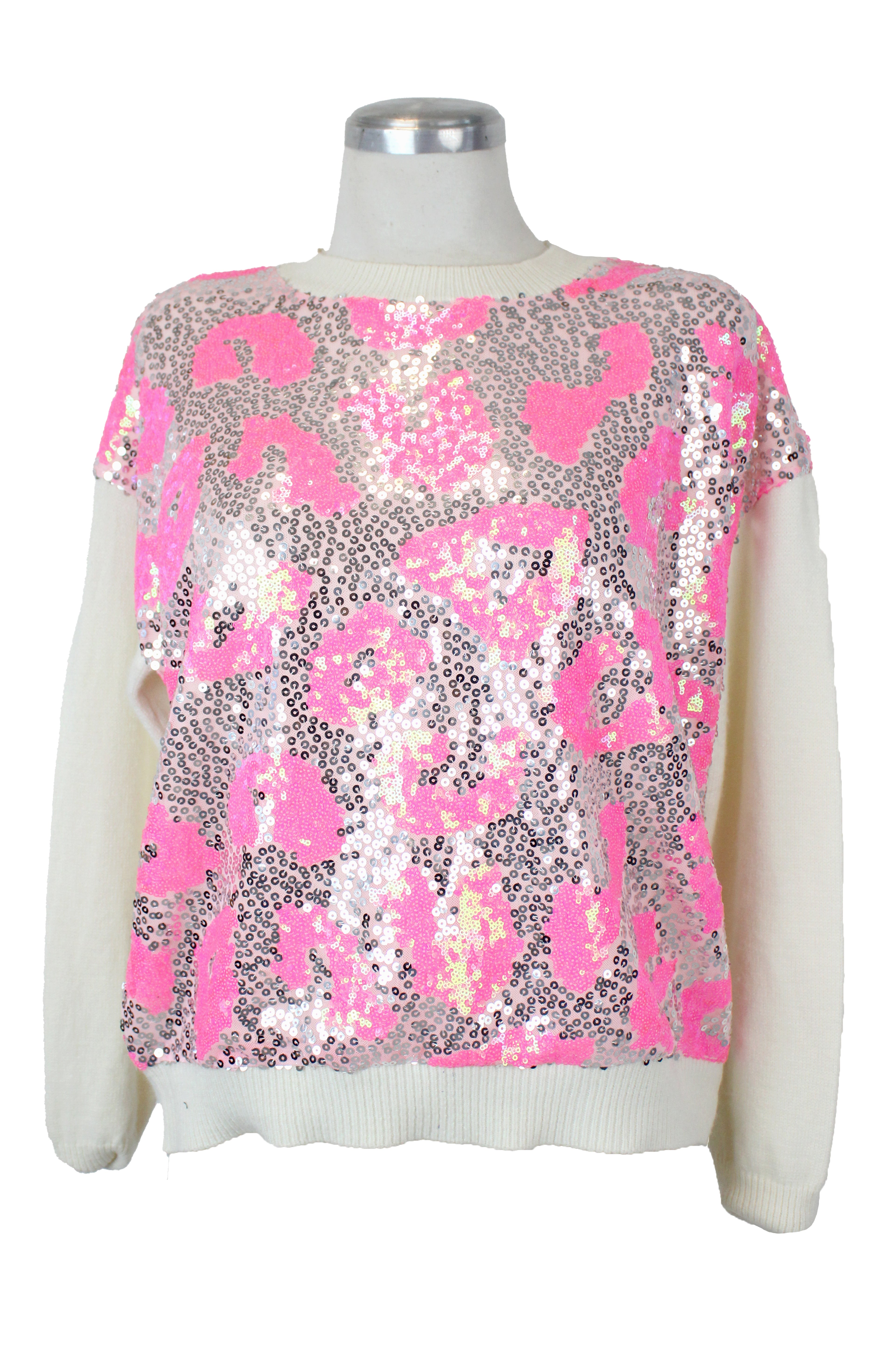 5828 Suéter Animal P con Lentejuelas Torna Sol