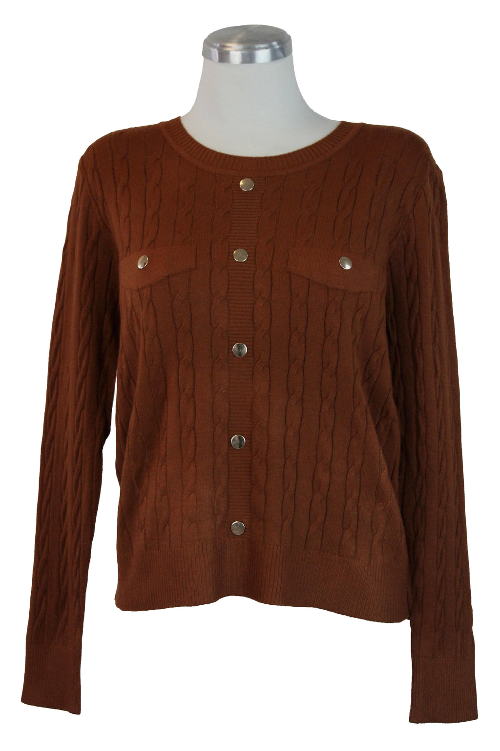 MZ-24135 Suéter con Diseño y Botones