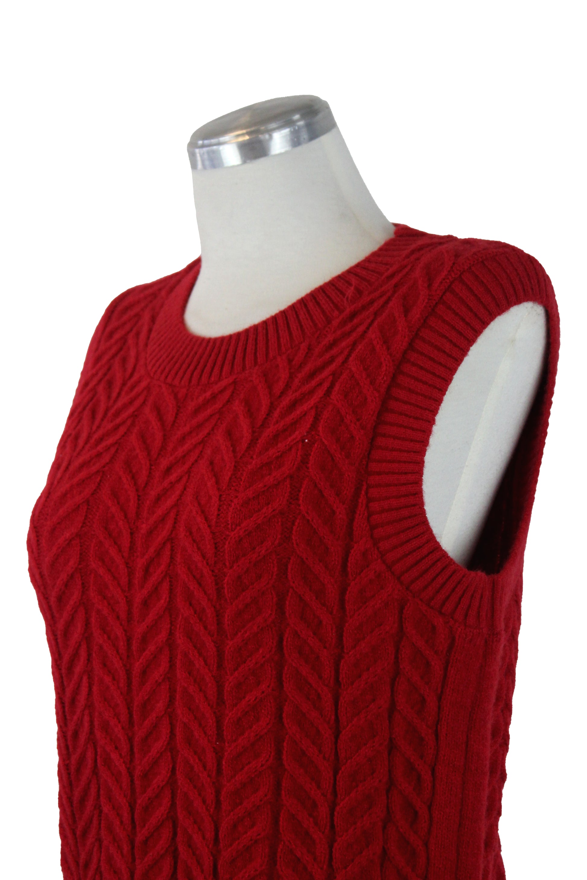 CHL089 Chaleco Tejido de Ondas