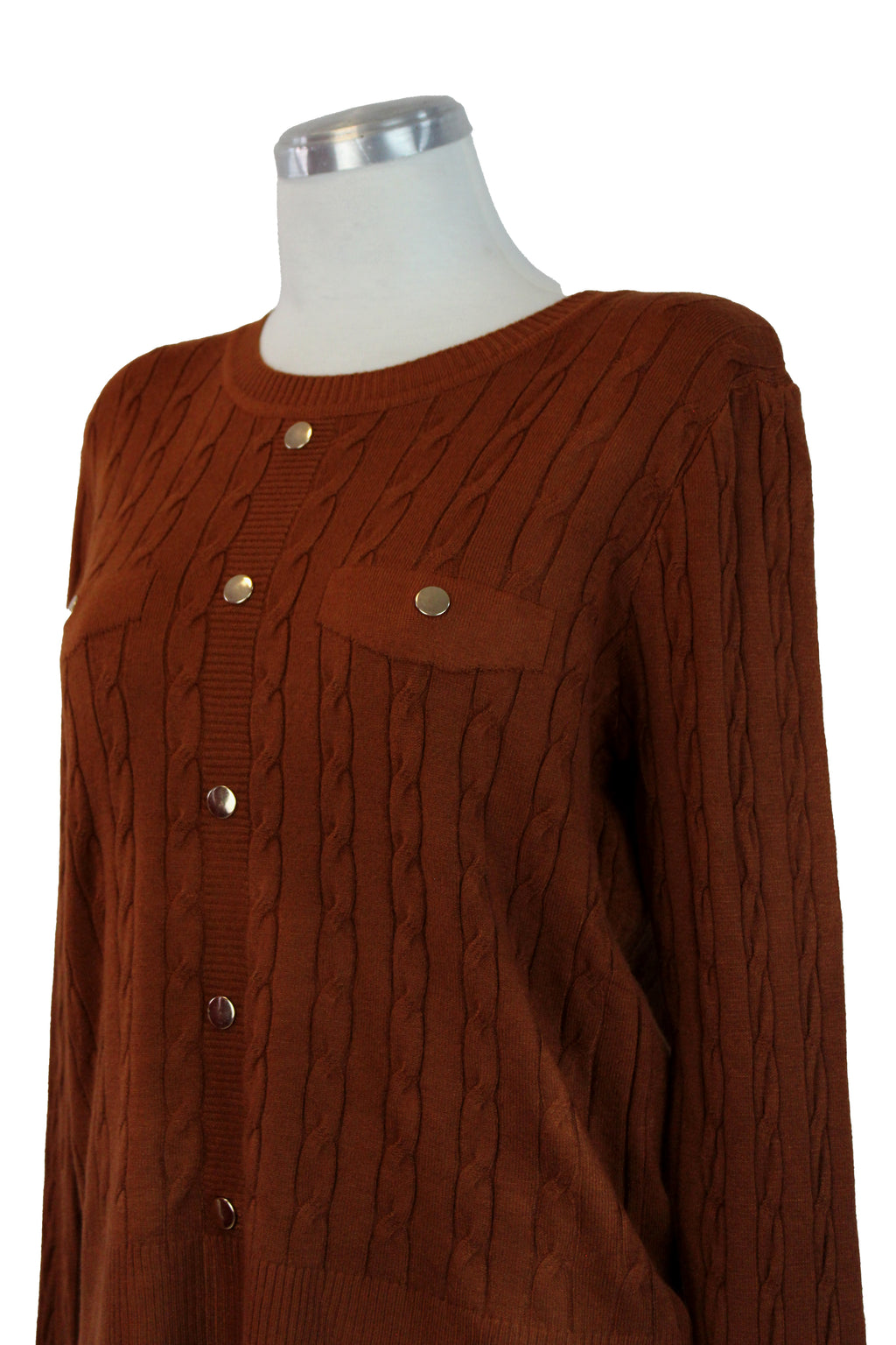 MZ-24135 Suéter con Diseño y Botones