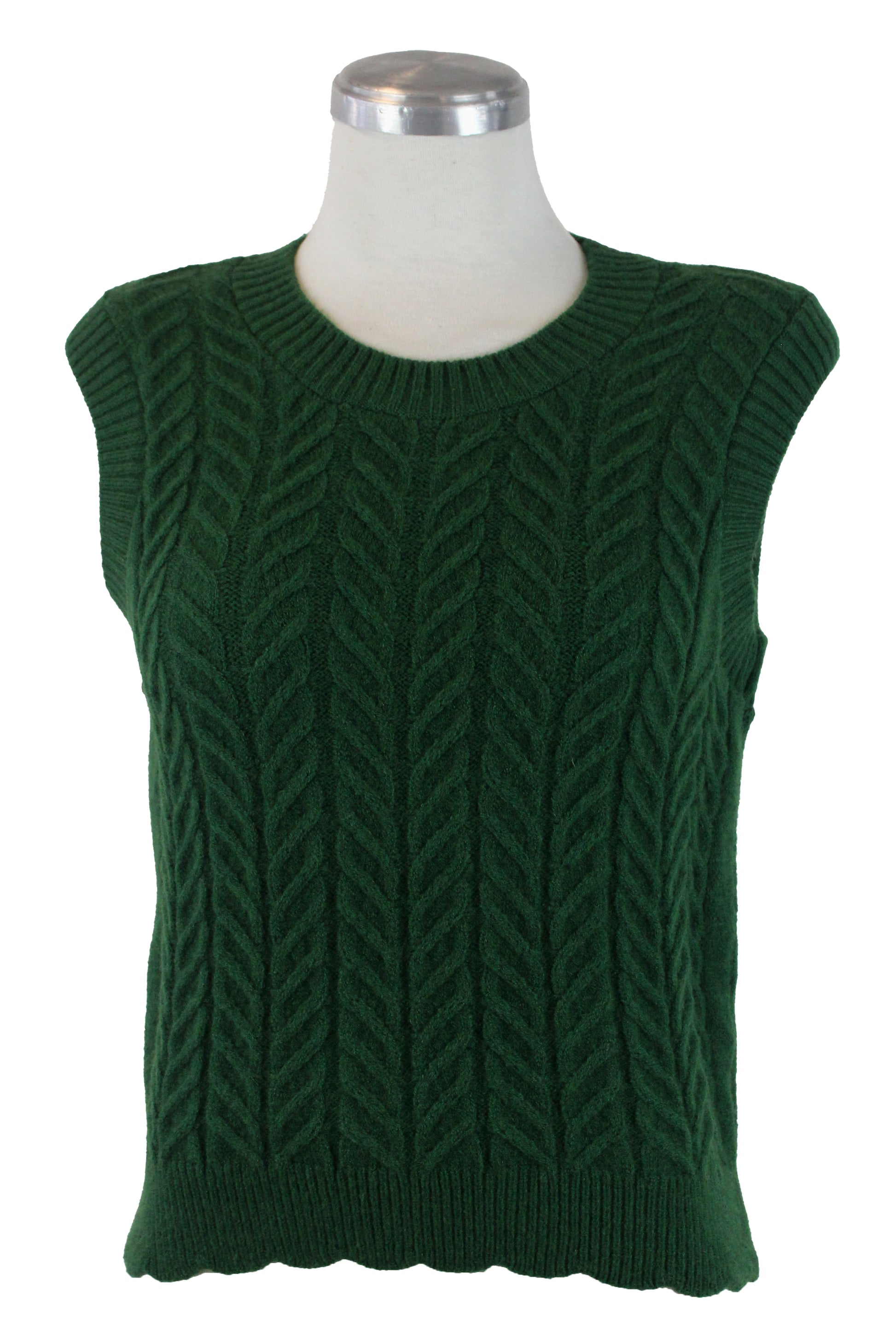 CHL089 Chaleco Tejido de Ondas