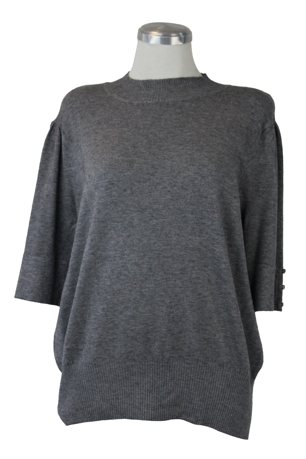 L1610 Suéter Cuello Tortuga Botones en Maga
