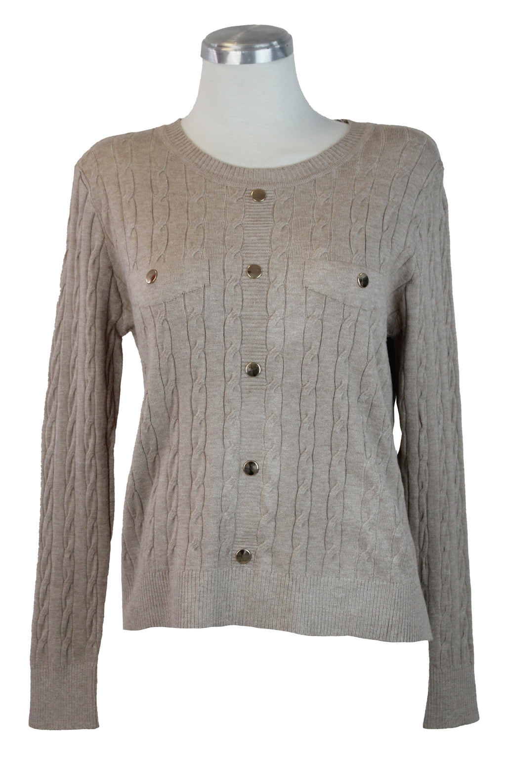 MZ-24135 Suéter con Diseño y Botones