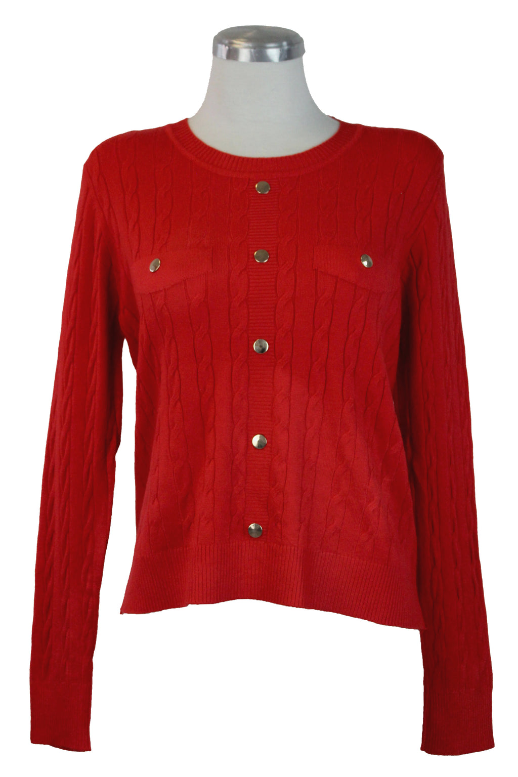 MZ-24135 Suéter con Diseño y Botones