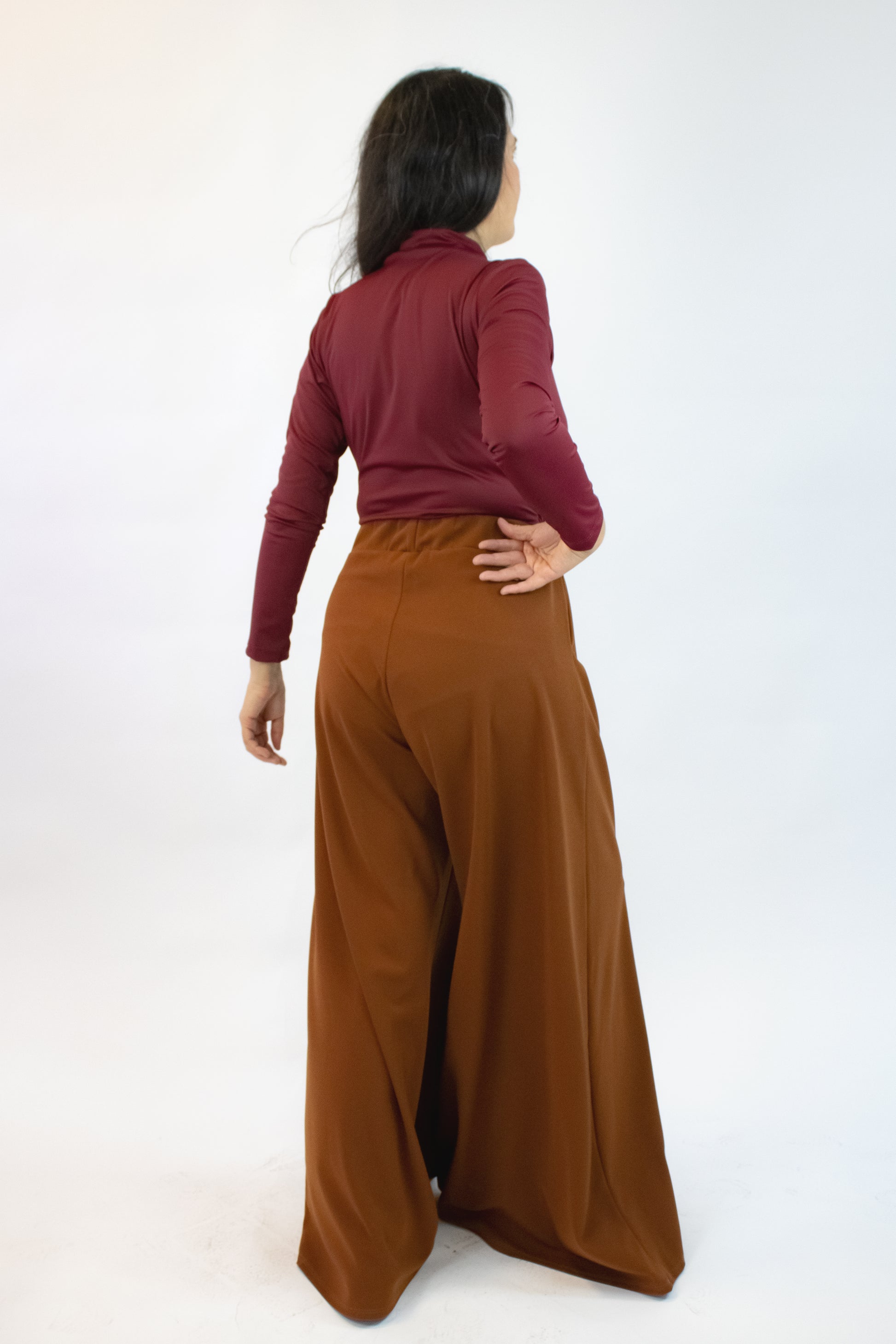 3632TCLJ Pantalón Pierna Ancha con Elástico