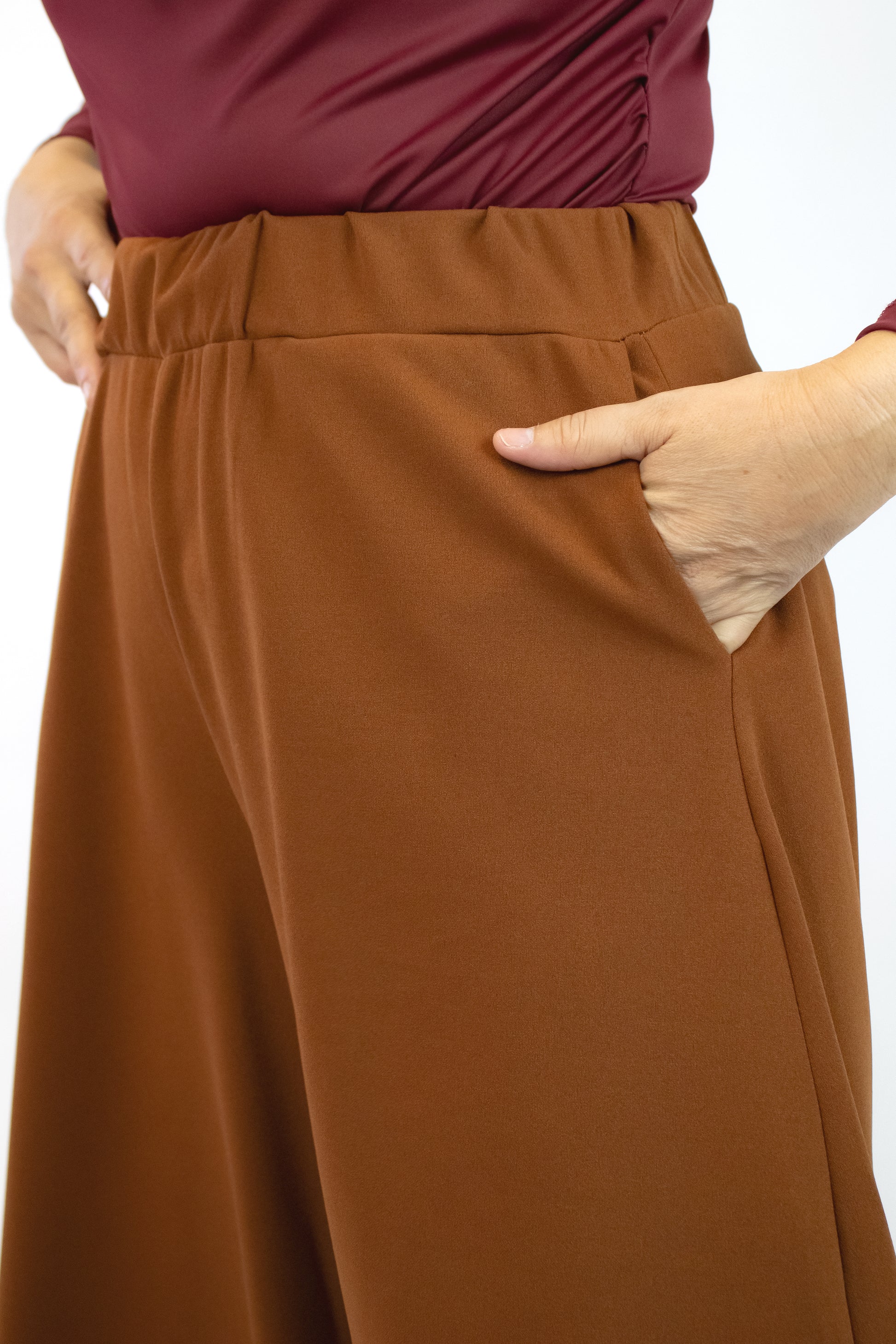3632TCLJ Pantalón Pierna Ancha con Elástico