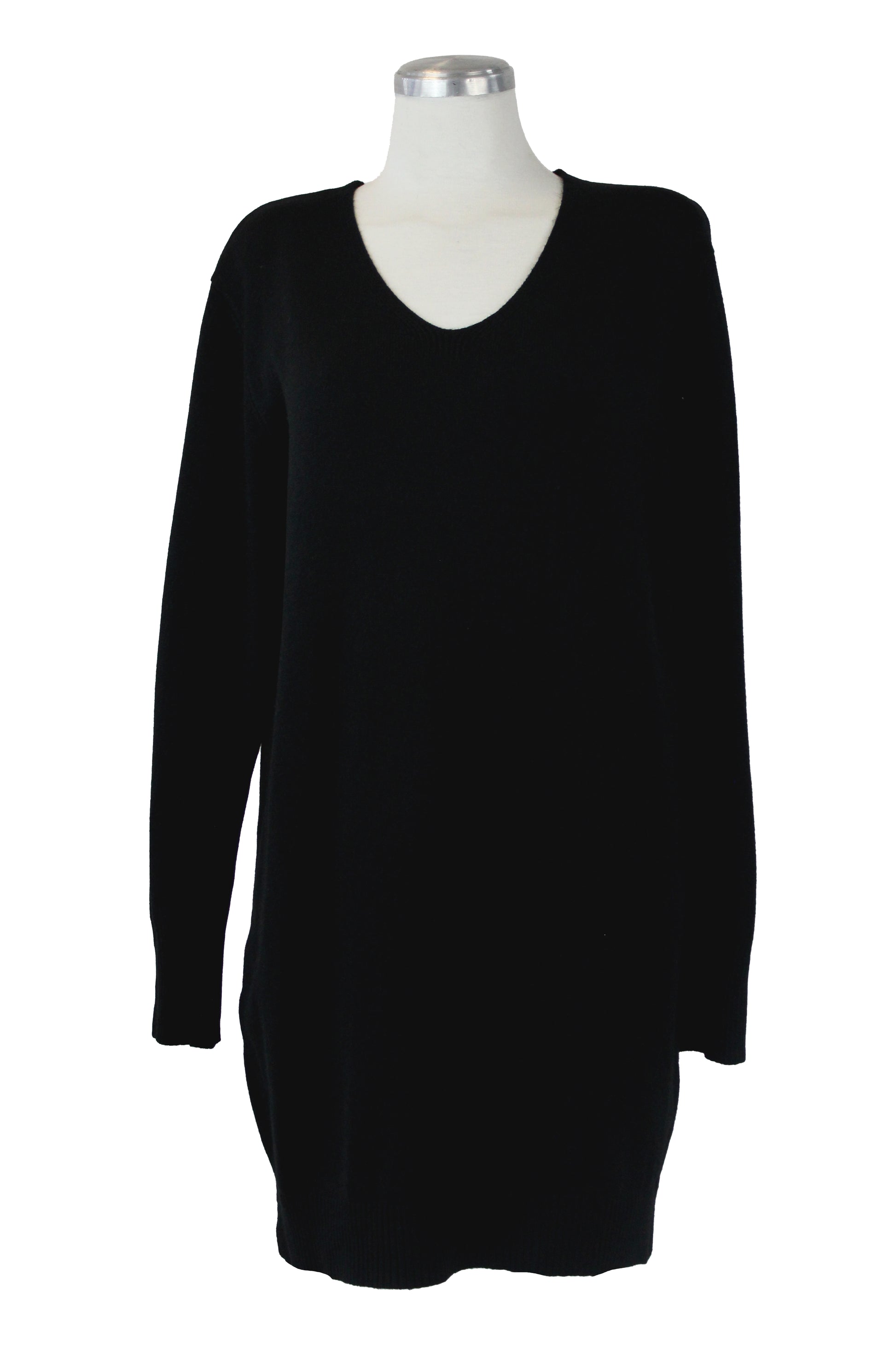 L1567 Vestido Tipo Suéter Cuello V