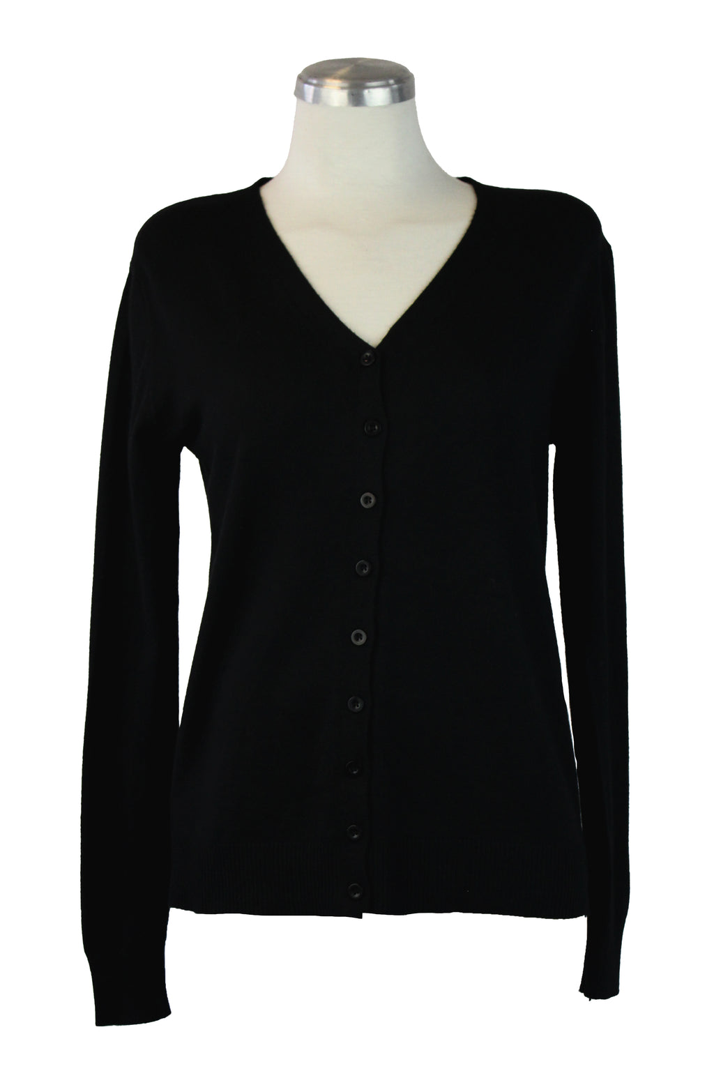 23-9156 Suéter Tipo Cárdigan Cuello V Con Botones
