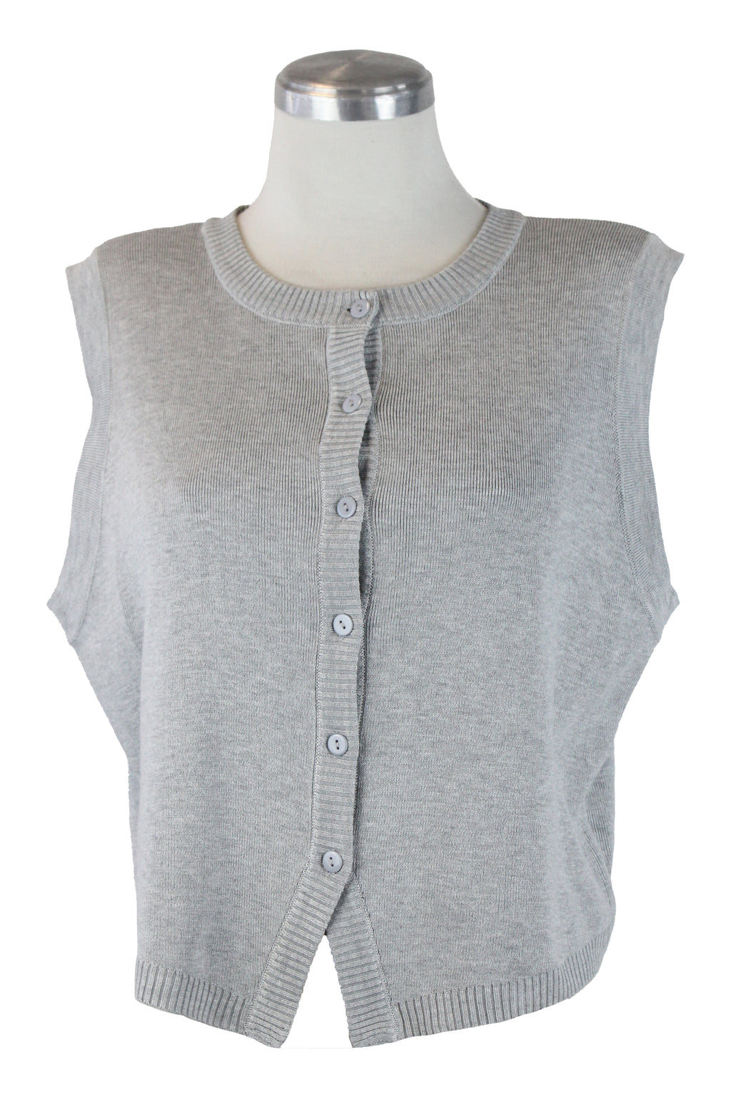 52468 Chaleco Tipo Suéter con Botones