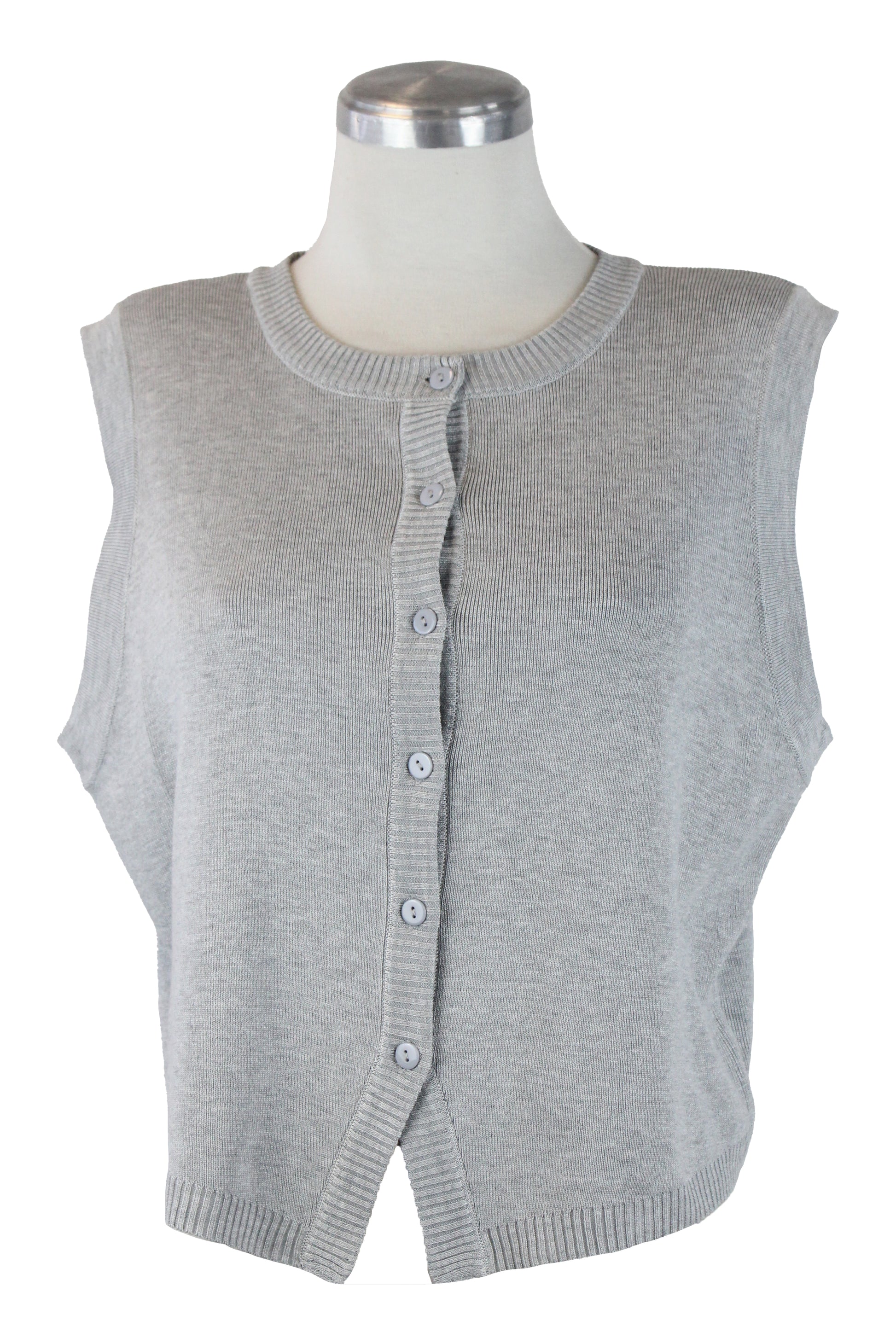 52468 Chaleco Tipo Suéter con Botones