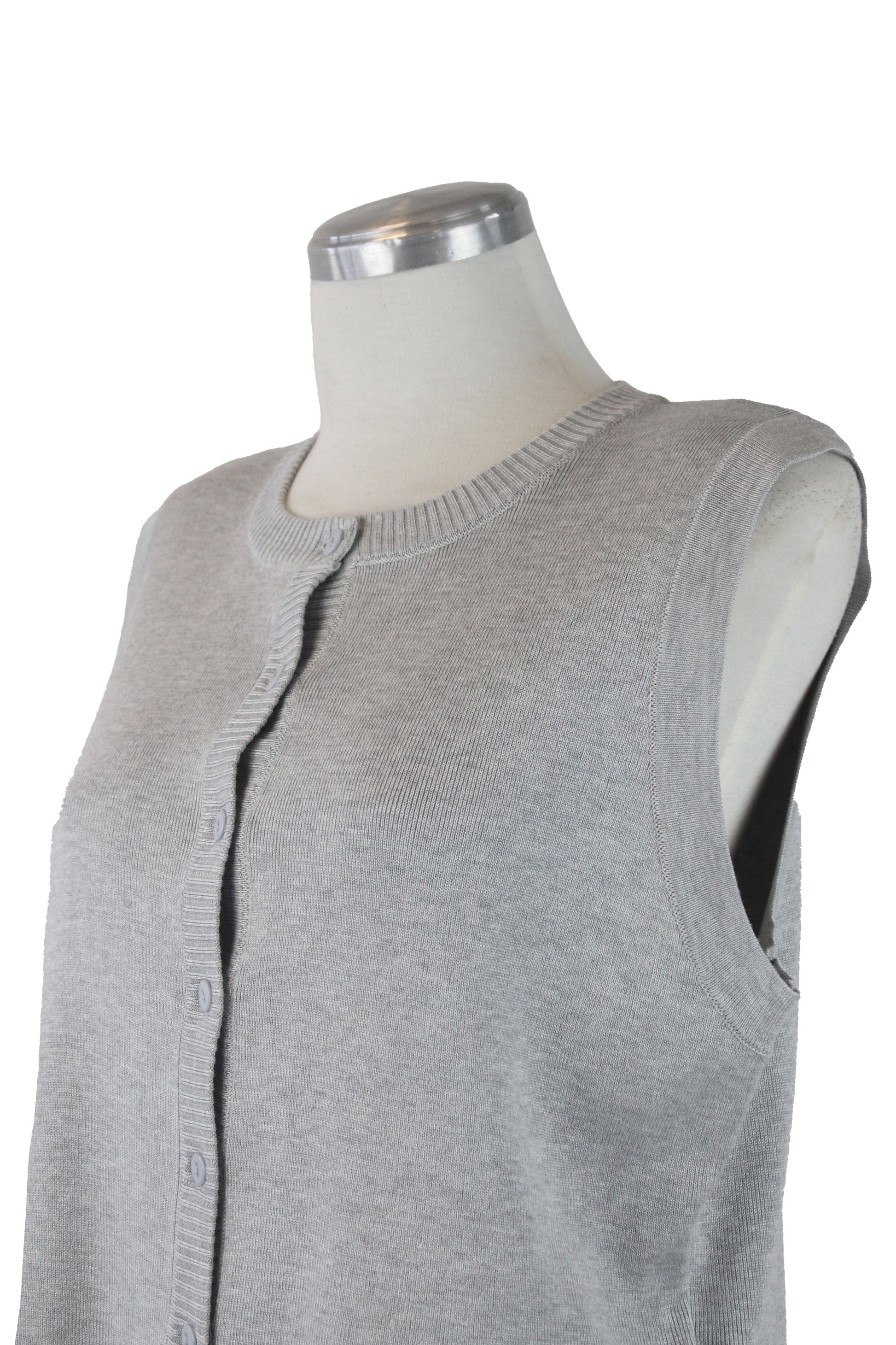 52468 Chaleco Tipo Suéter con Botones