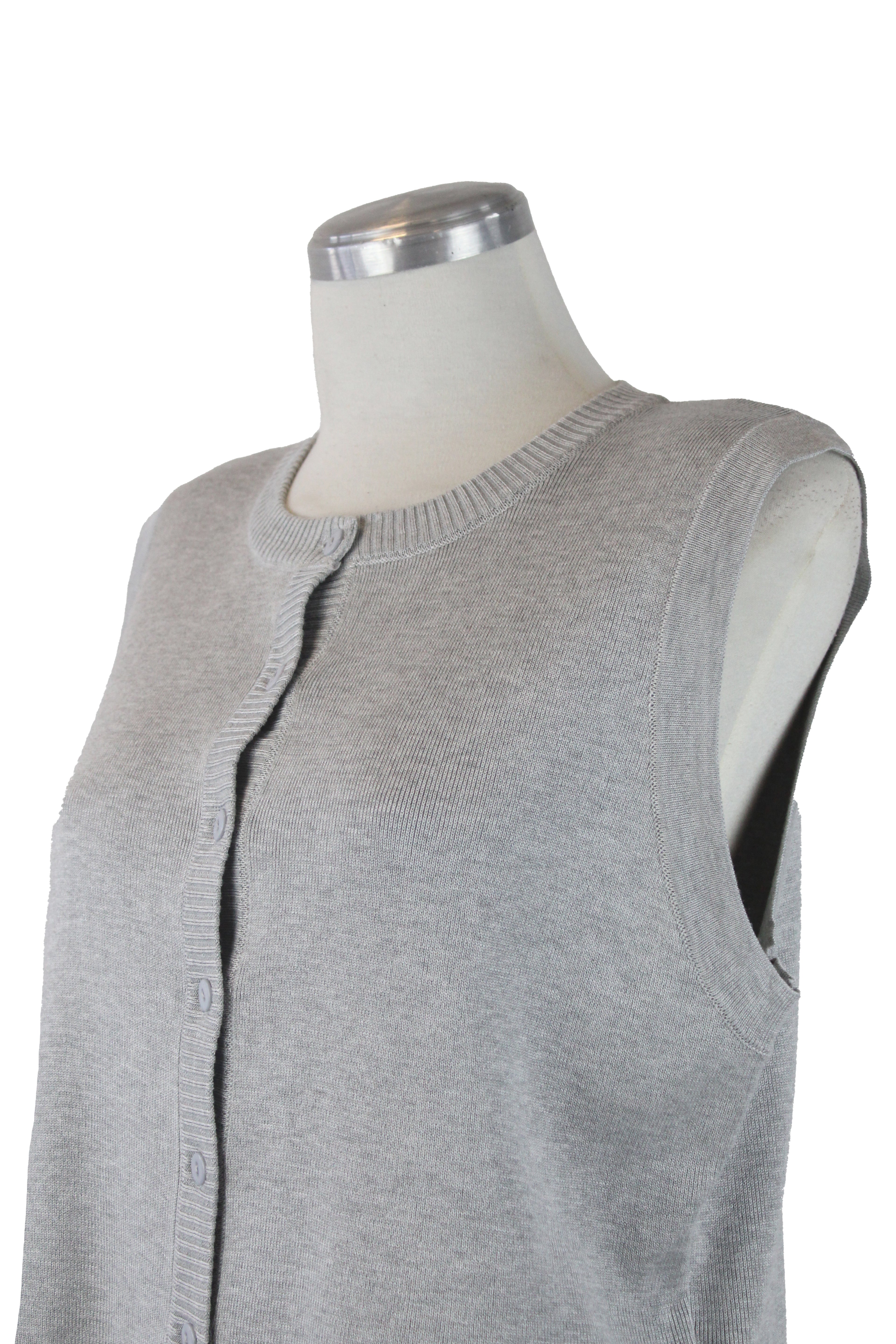 52468 Chaleco Tipo Suéter con Botones