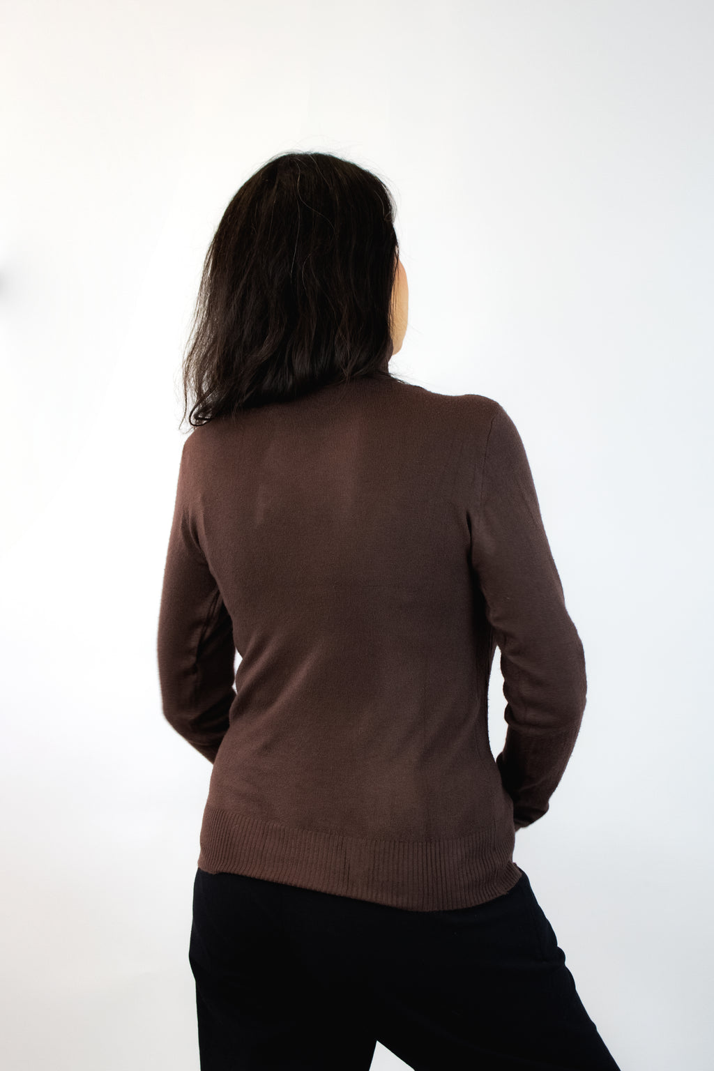 MZ-24129 Suéter Cuello de Tortuga