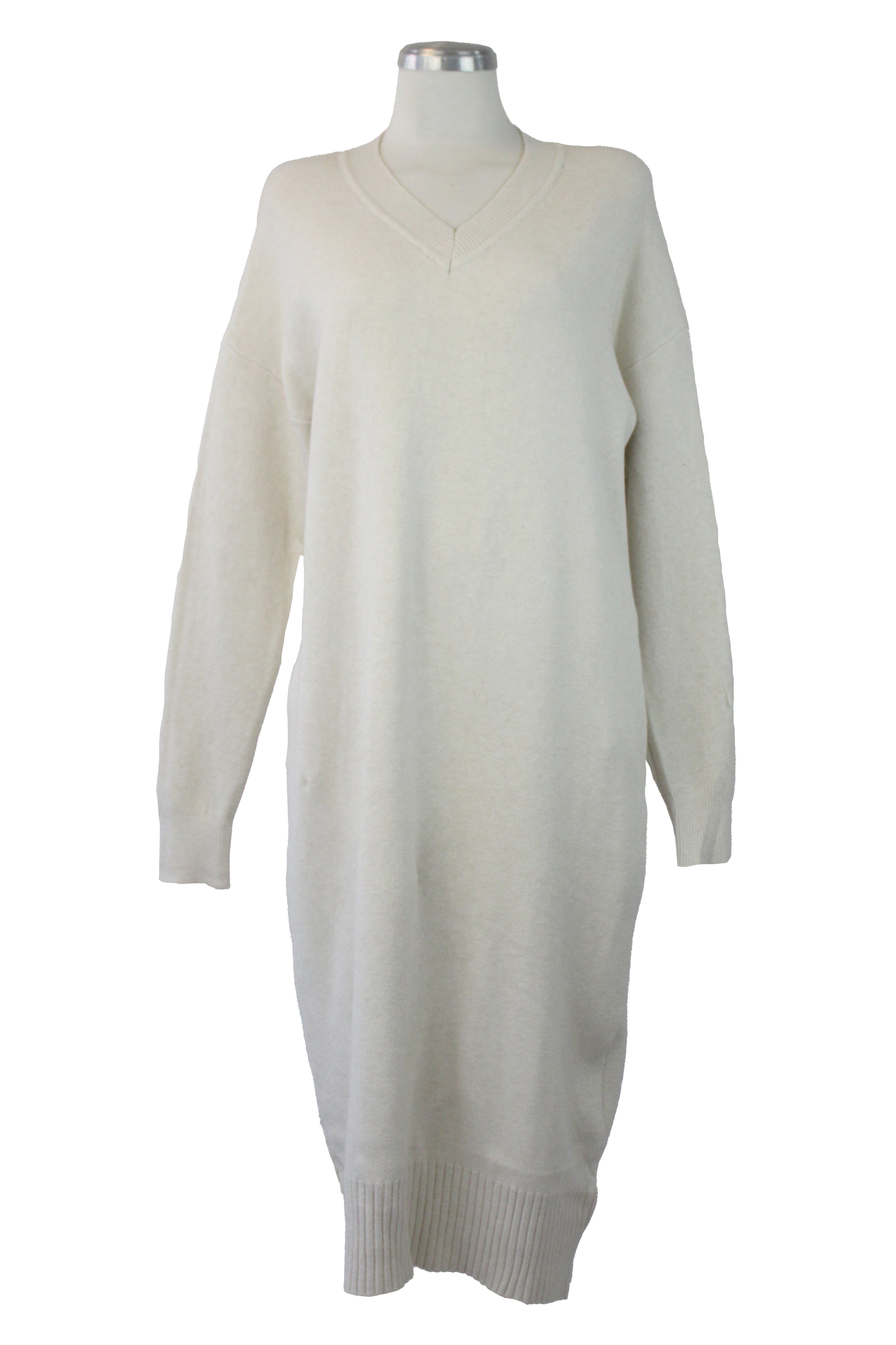 L1561 Vestido Largo Tipo Suéter