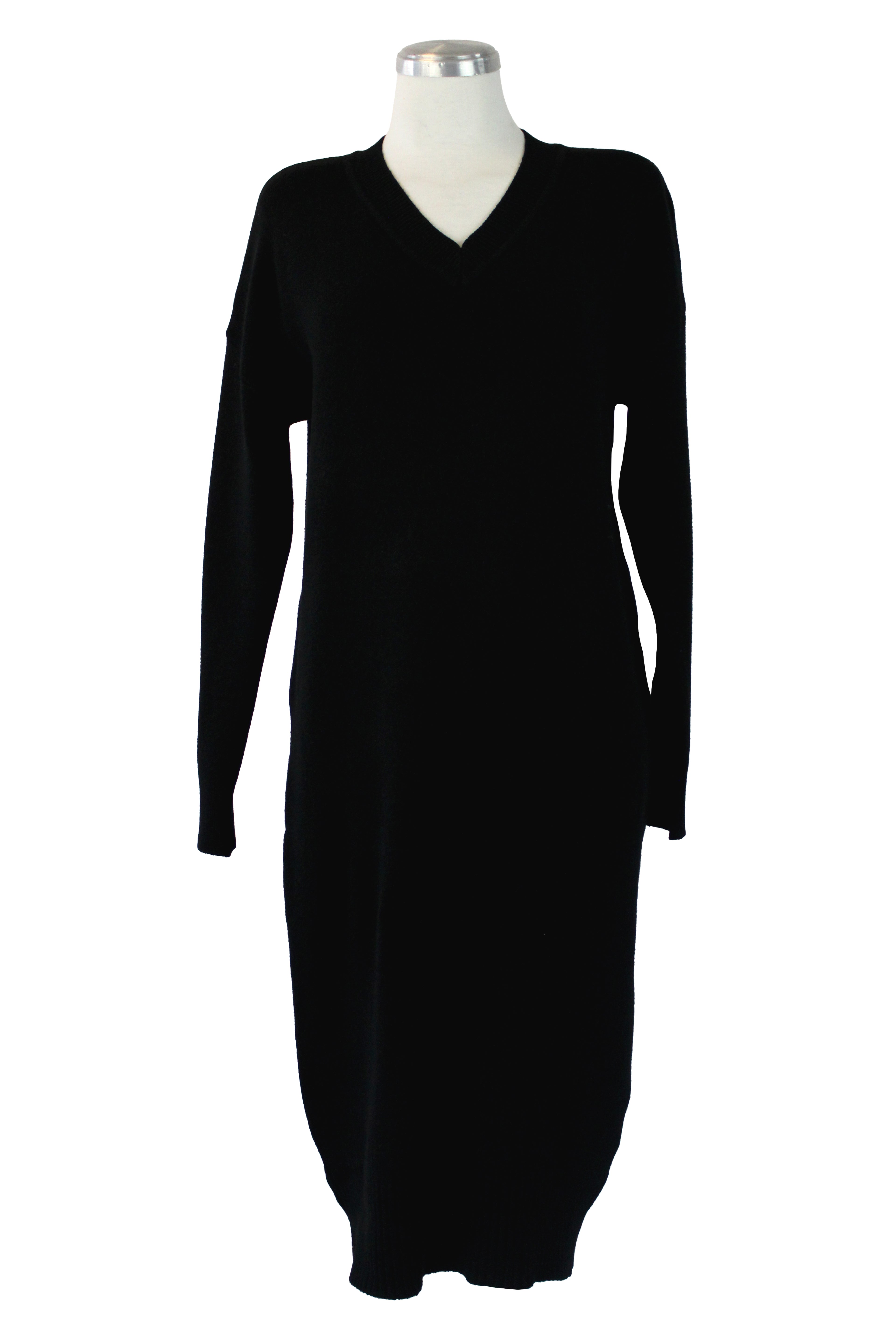 L1561 Vestido Largo Tipo Suéter