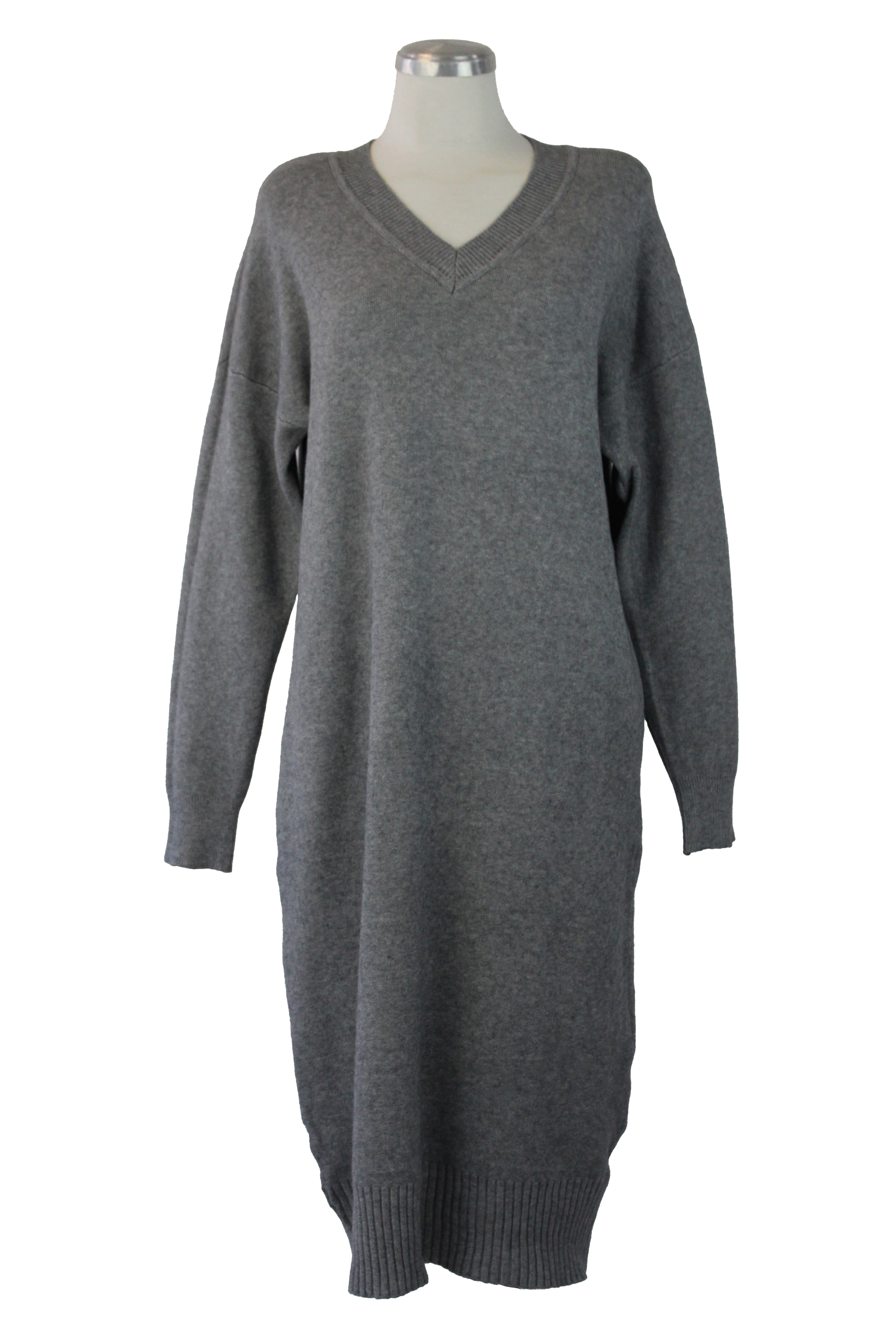 L1561 Vestido Largo Tipo Suéter