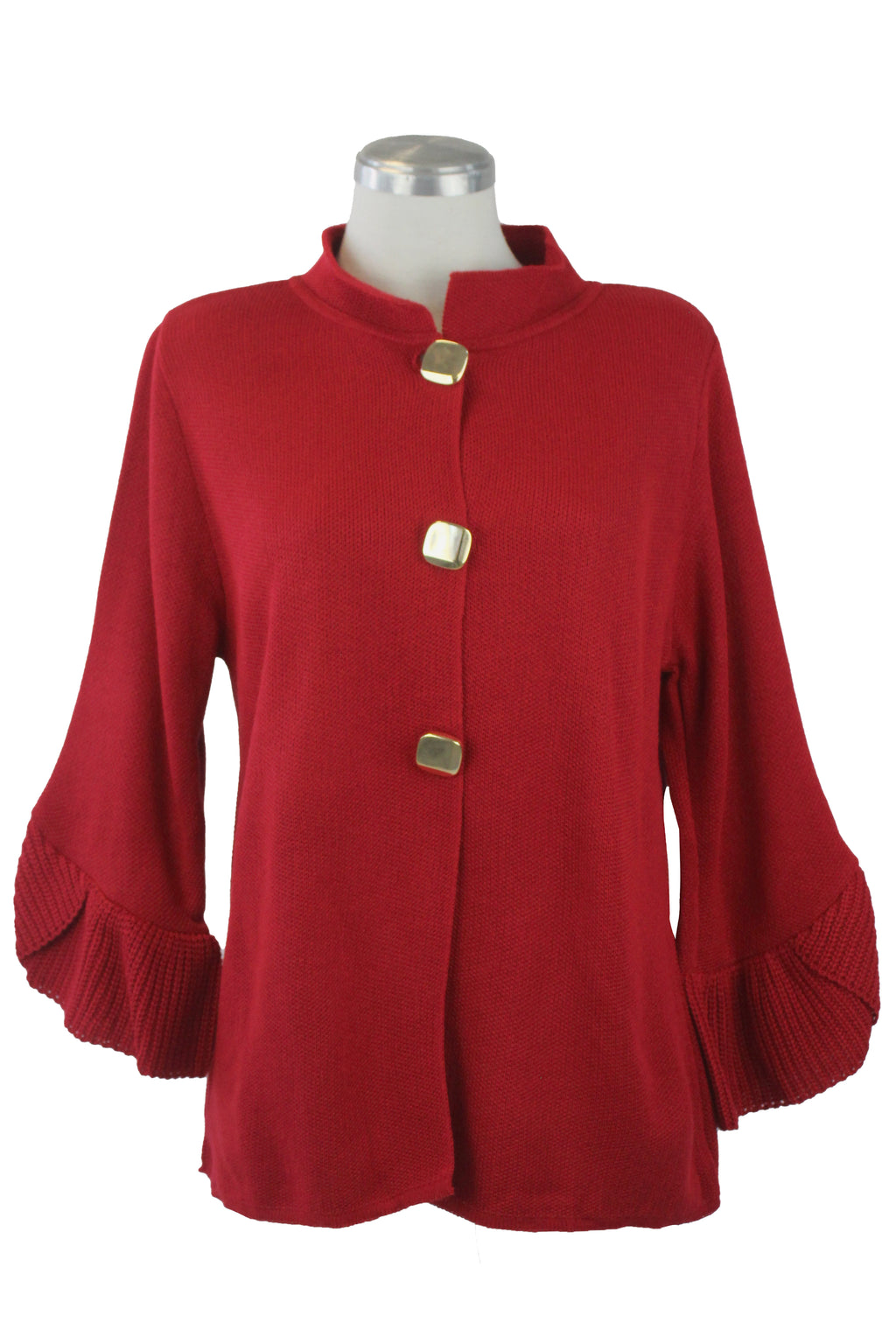 25606 Suéter Tejido de Botones Cuadrados