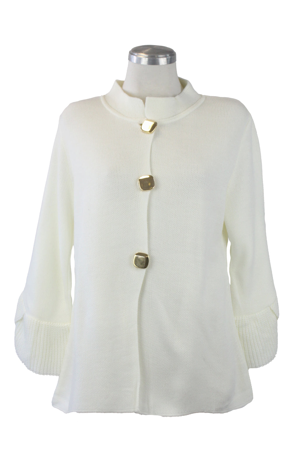 25606 Suéter Tejido de Botones Cuadrados