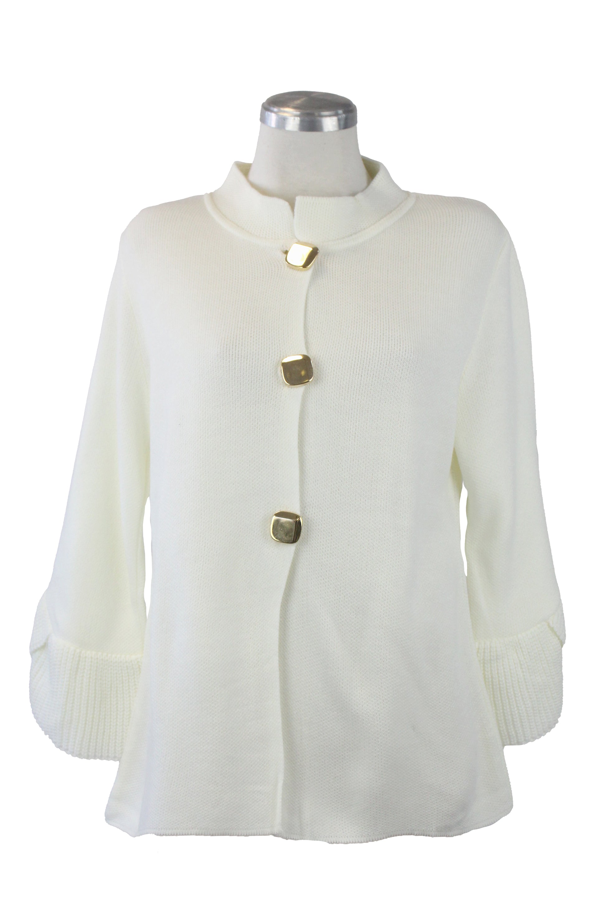 25606 Suéter Tejido de Botones Cuadrados