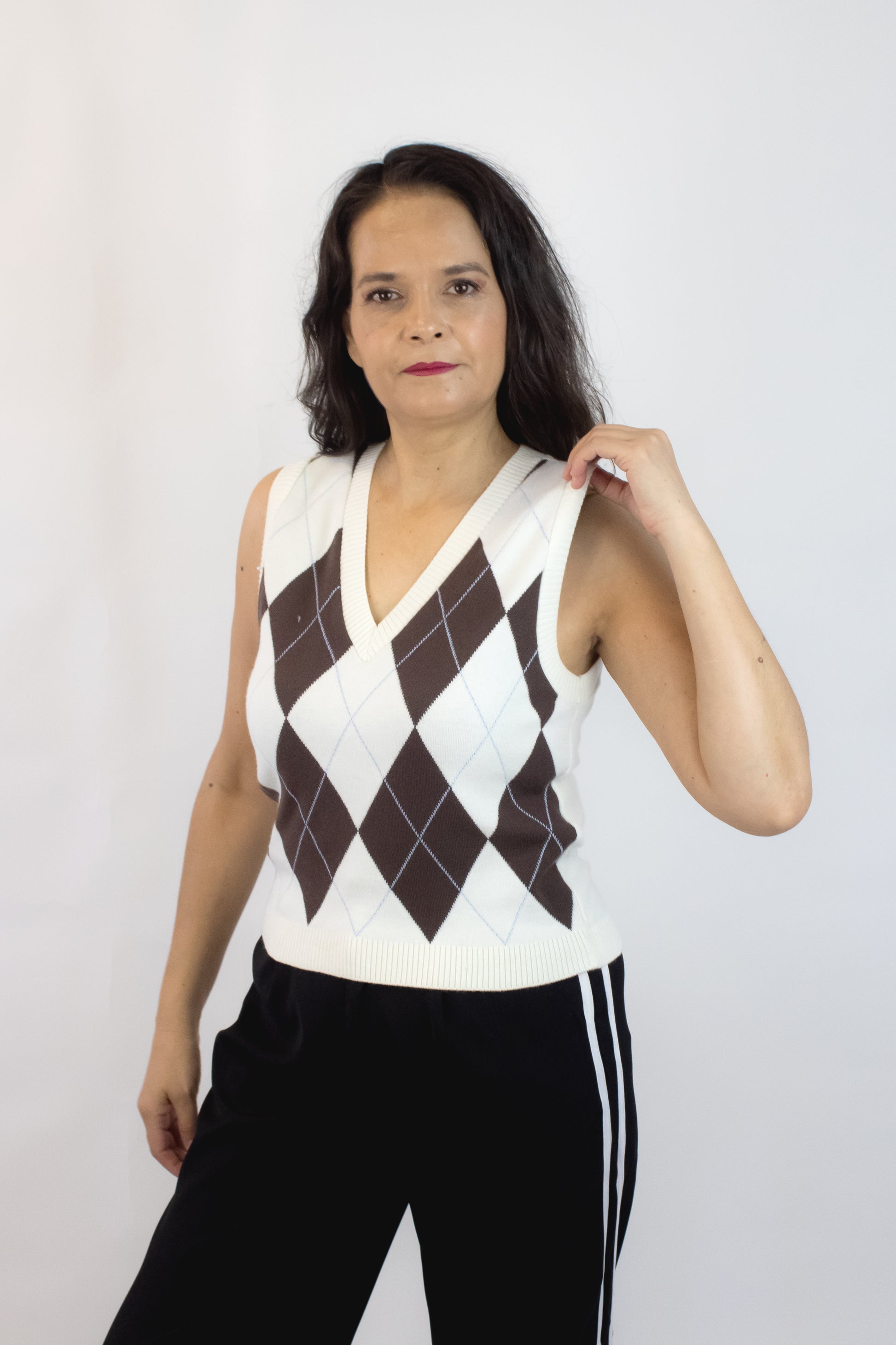 24324 Chaleco Tejido con