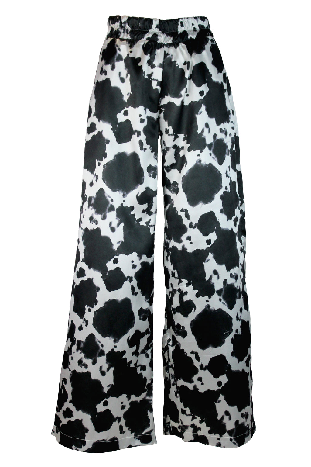 3959SV1J Pantalón Satín Estampado Vaca