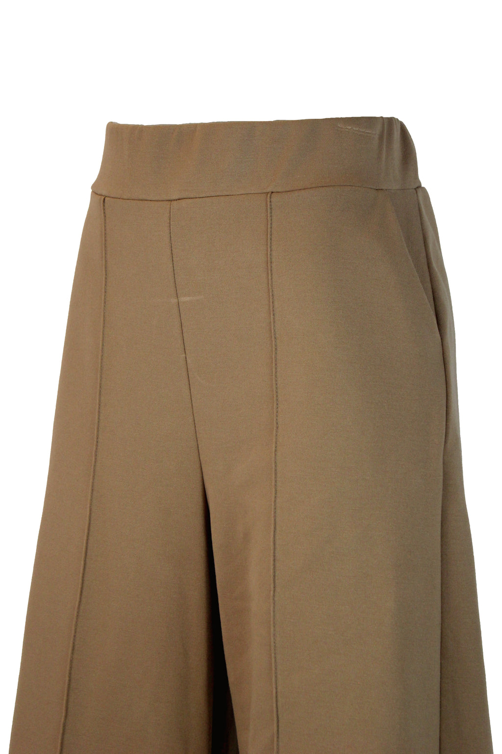 4213BTJ Pantalón Pierna Ancha Mitad Elástico Mitad Pretina