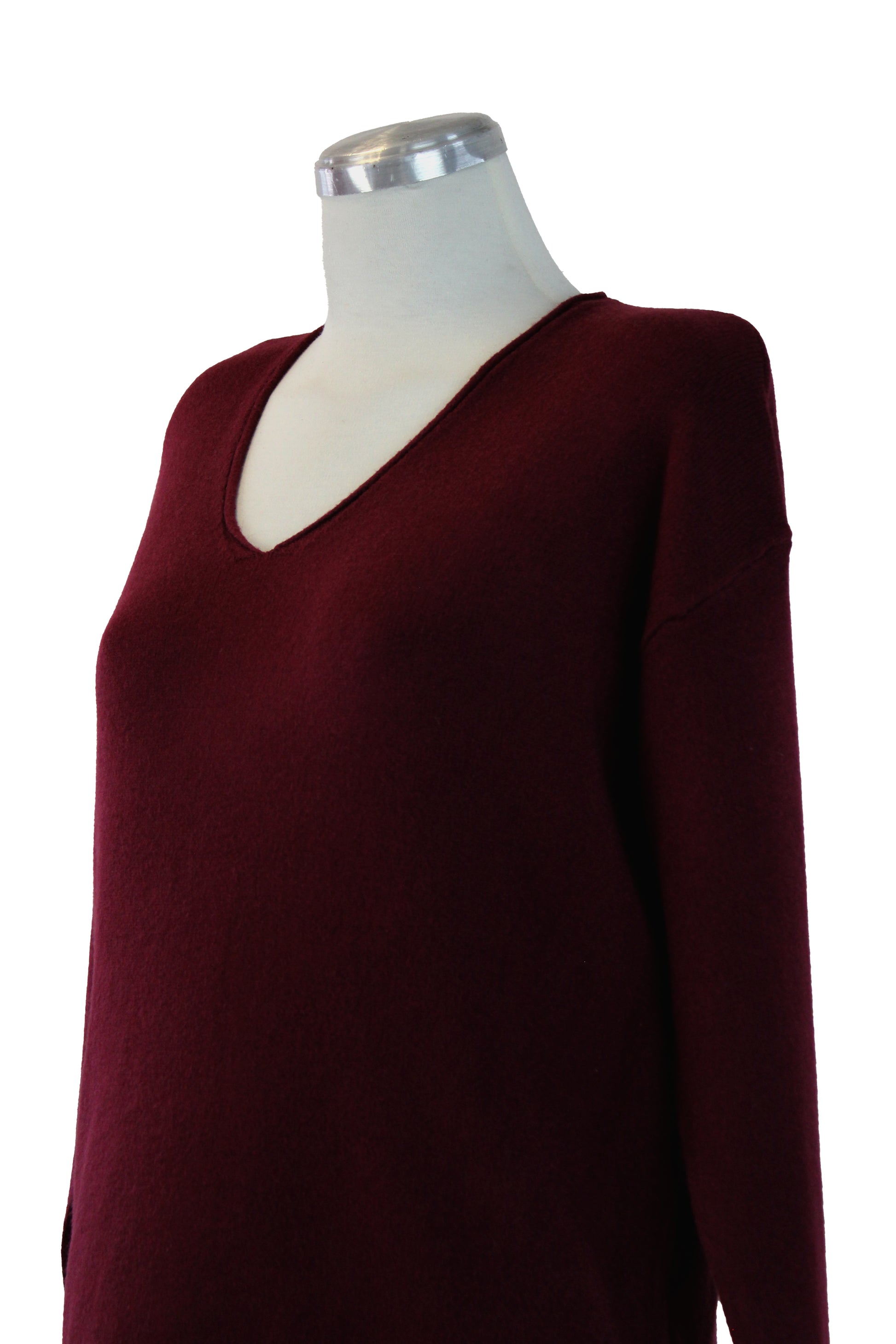 OJ-2666MA Conjunto Tipo Suéter con Cuello V