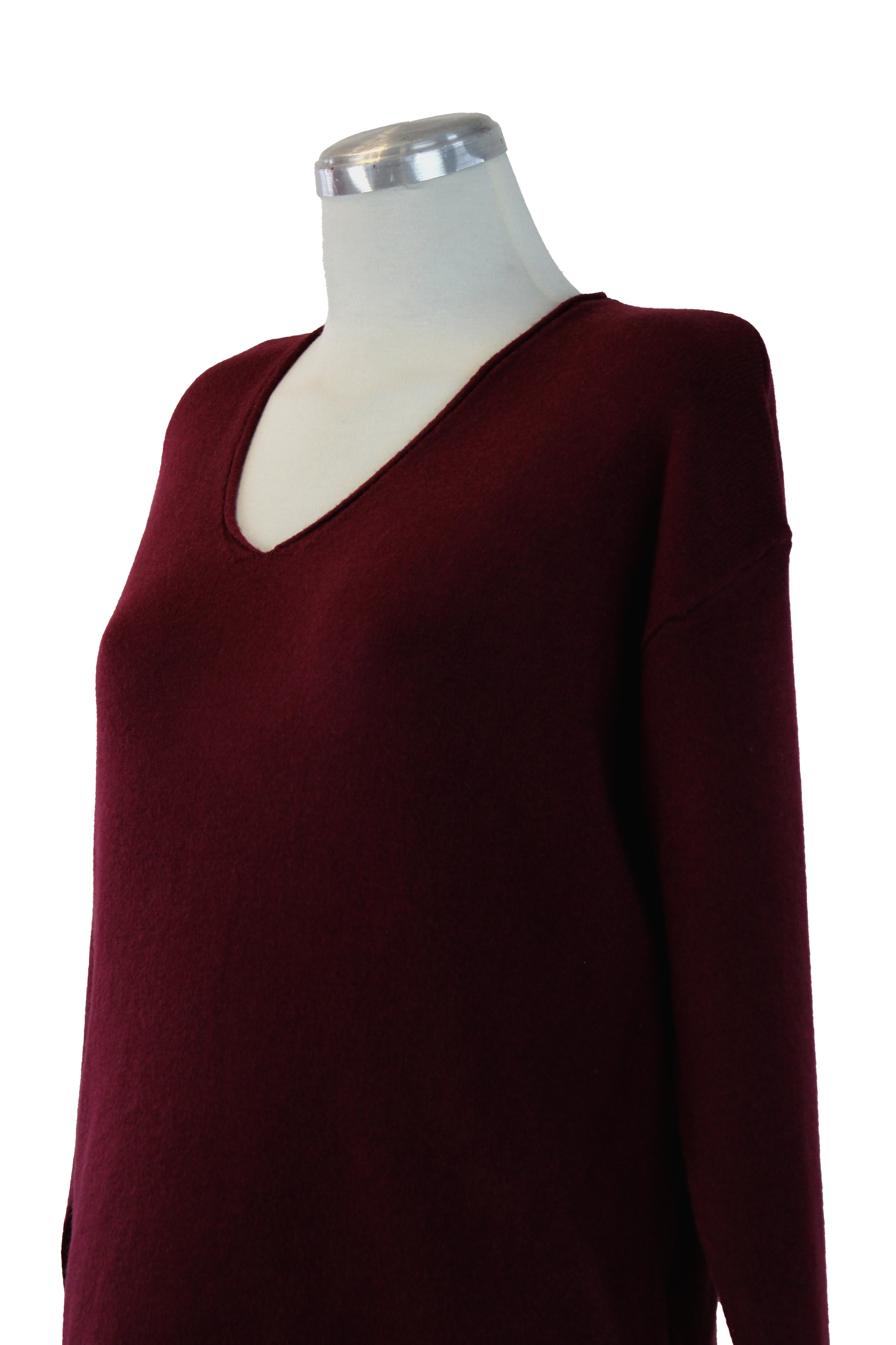 OJ-2666MA Conjunto Tipo Suéter con Cuello V