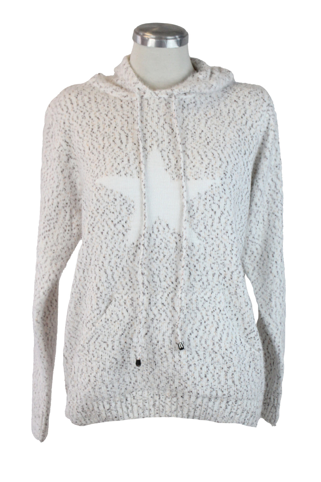 812 Suéter Afelpado Puntos y Estrella al Centro