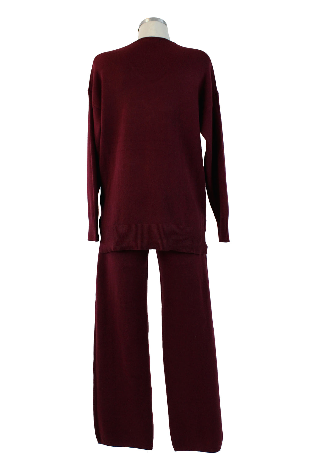 OJ-2666MA Conjunto Tipo Suéter con Cuello V