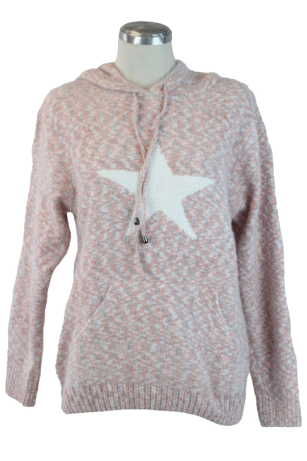 812 Suéter Afelpado Puntos y Estrella al Centro