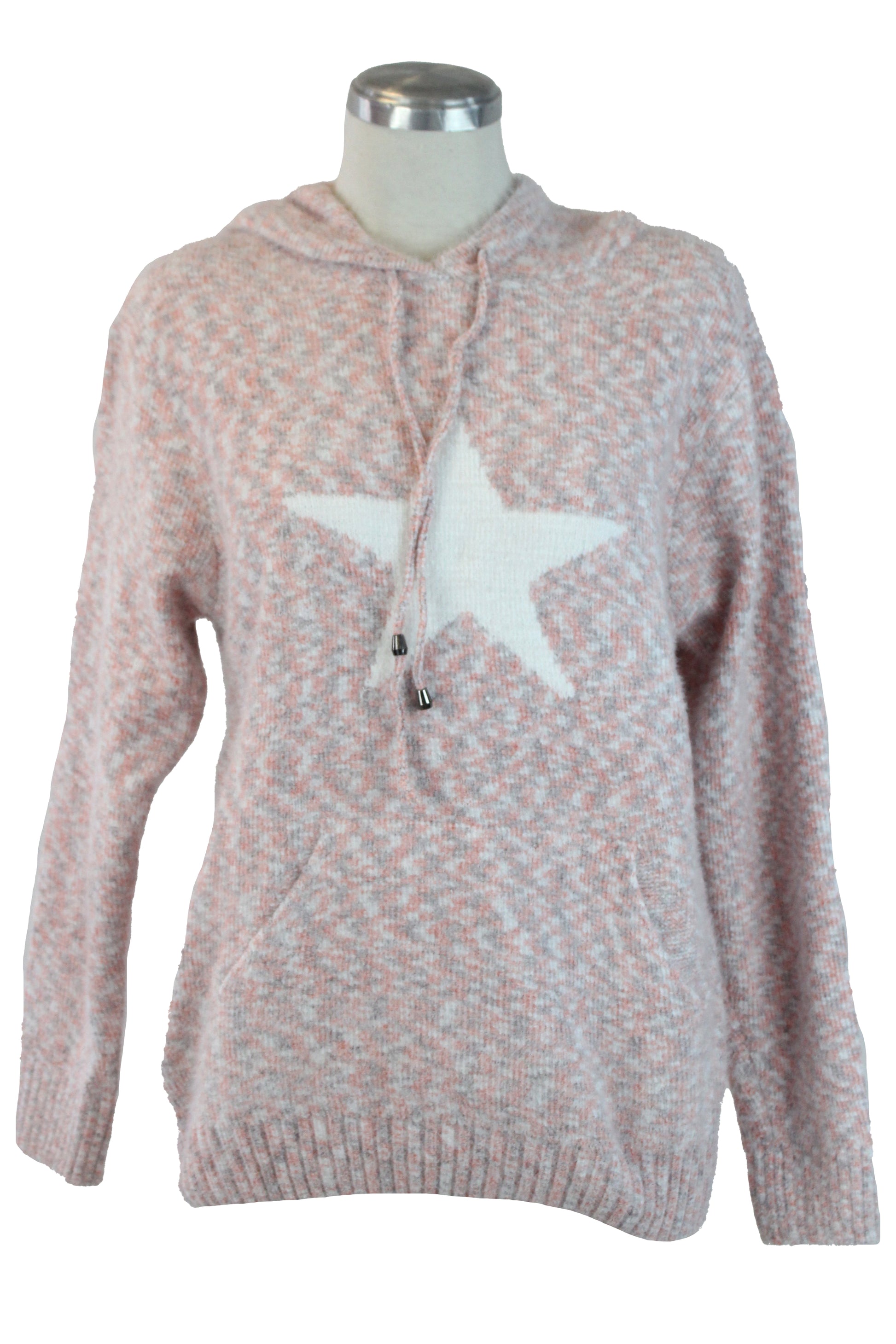 812 Suéter Afelpado Puntos y Estrella al Centro