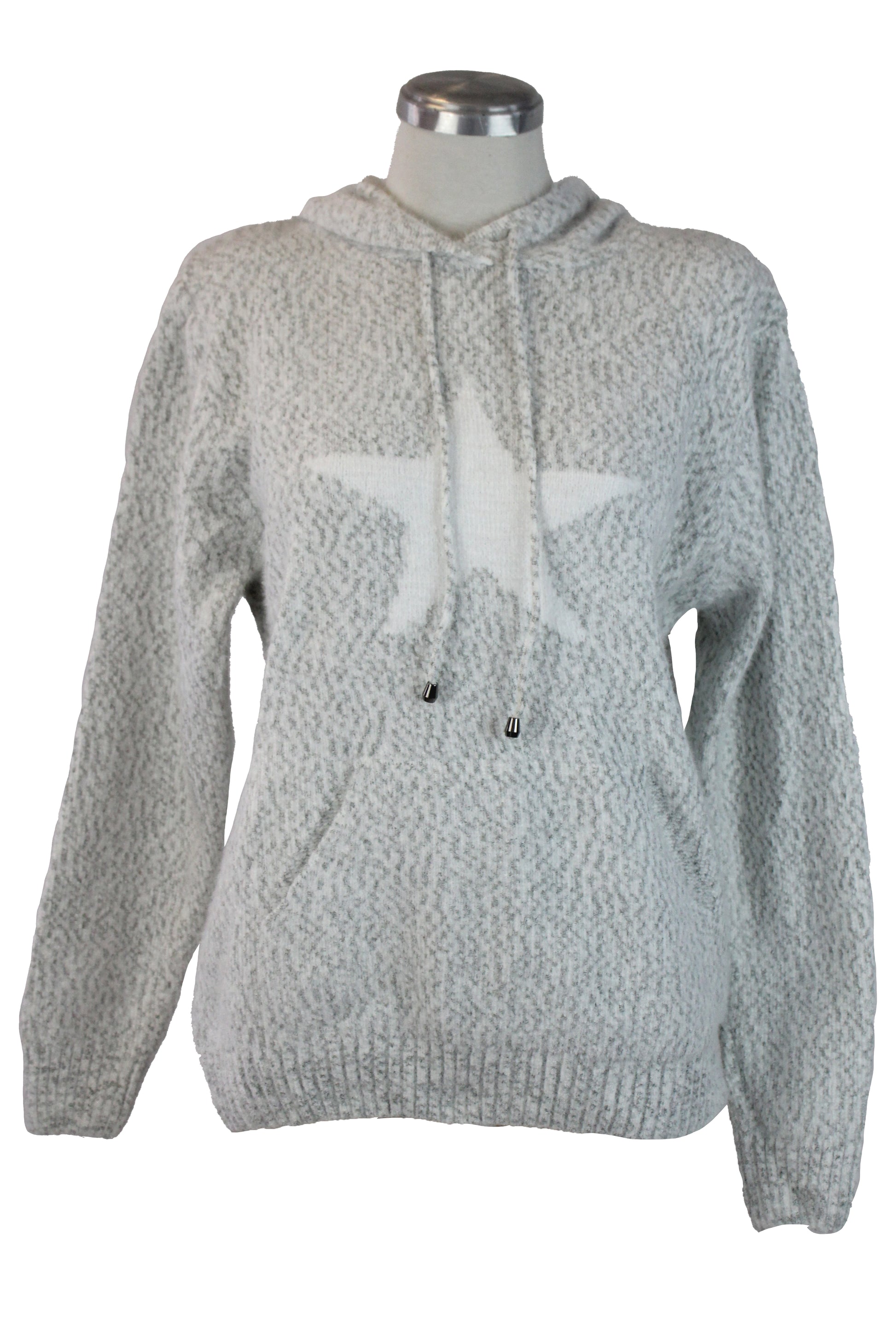 812 Suéter Afelpado Puntos y Estrella al Centro