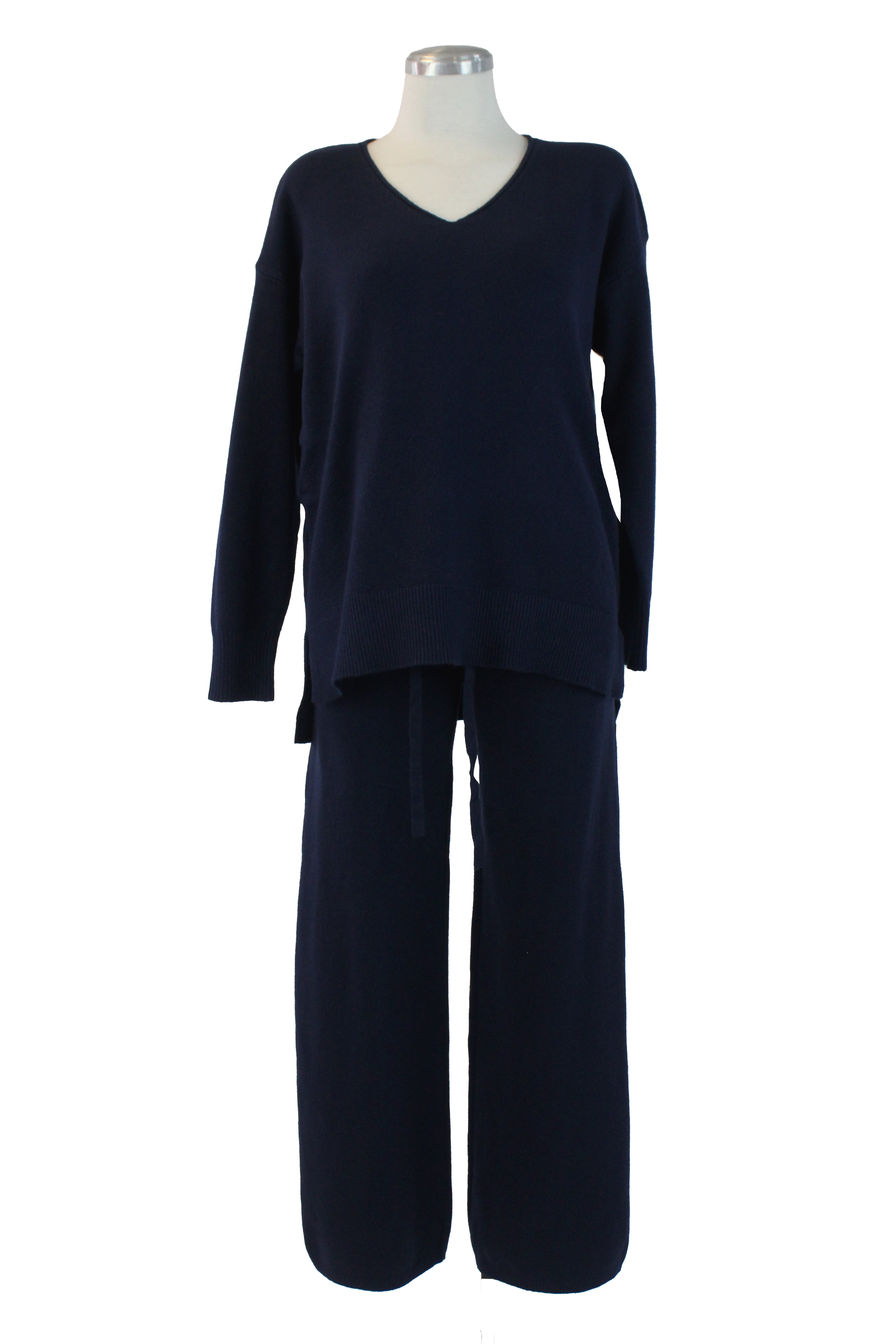 OJ-2666MA Conjunto Tipo Suéter con Cuello V