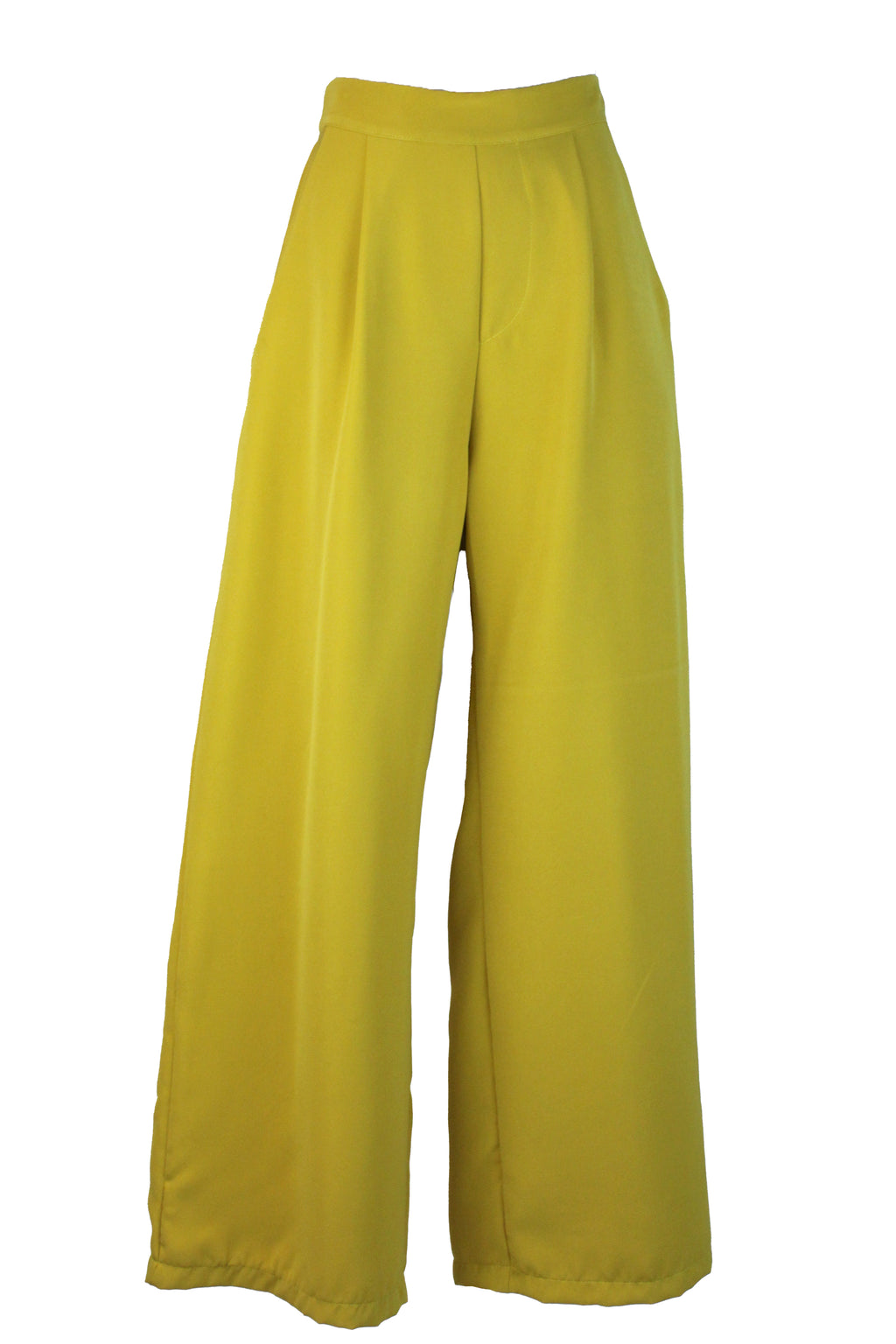 4213BTJ Pantalón Pierna Ancha Mitad Elástico Mitad Pretina