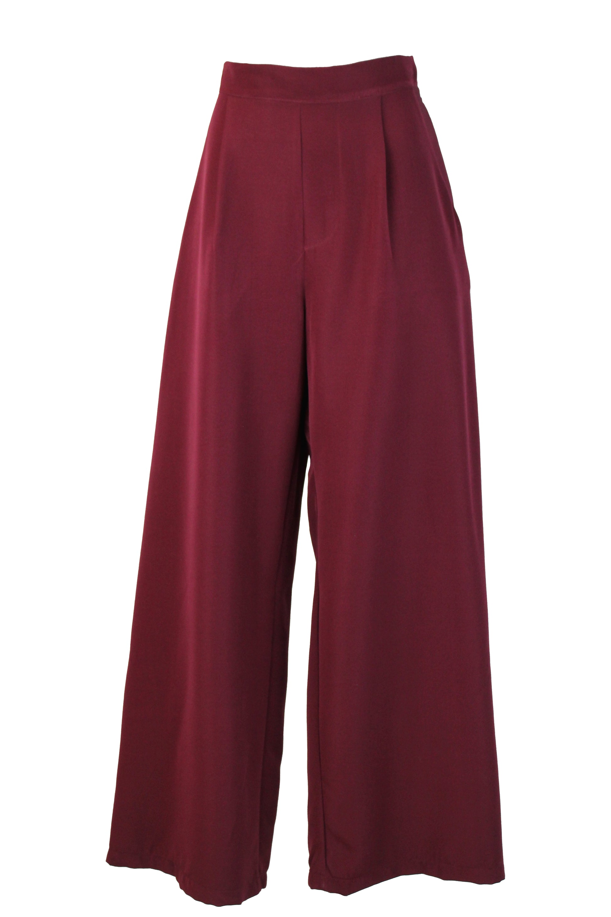 4213BTJ Pantalón Pierna Ancha Mitad Elástico Mitad Pretina