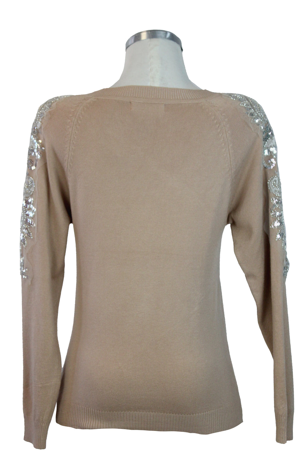 NN-23586 Suéter Lisa con Lentejuelas en Hombros