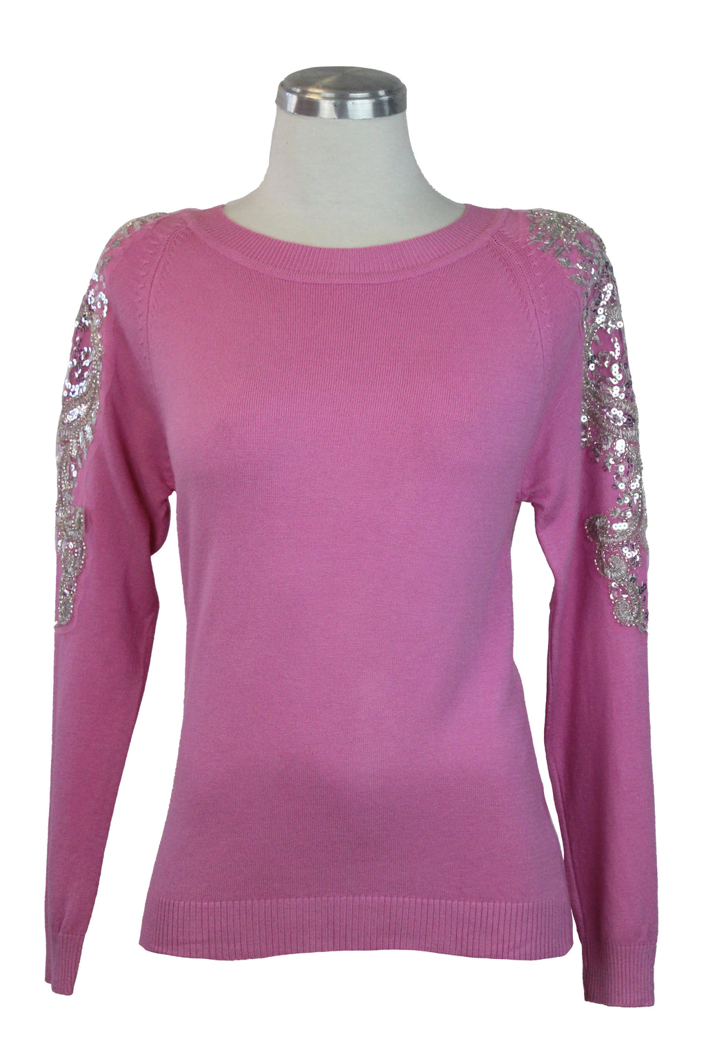 NN-23586 Suéter Lisa con Lentejuelas en Hombros