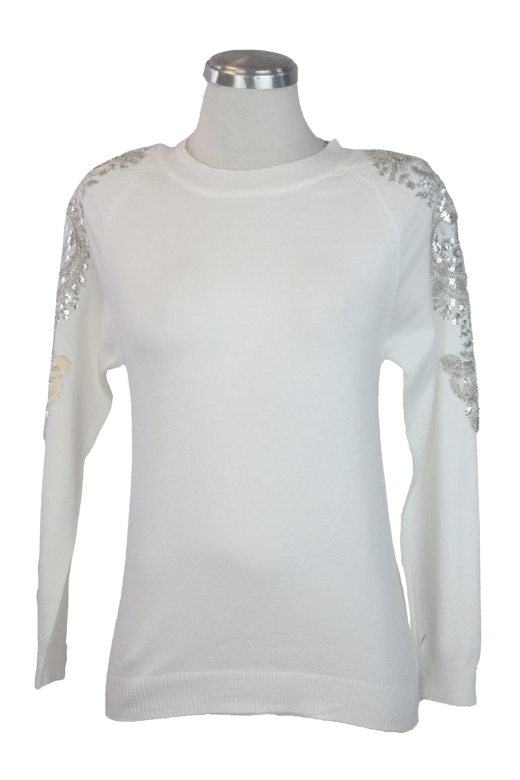 NN-23586 Suéter Lisa con Lentejuelas en Hombros