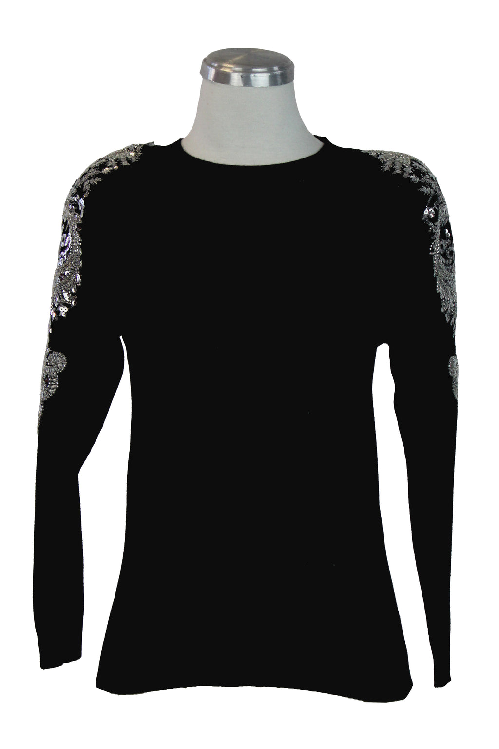 NN-23586 Suéter Lisa con Lentejuelas en Hombros